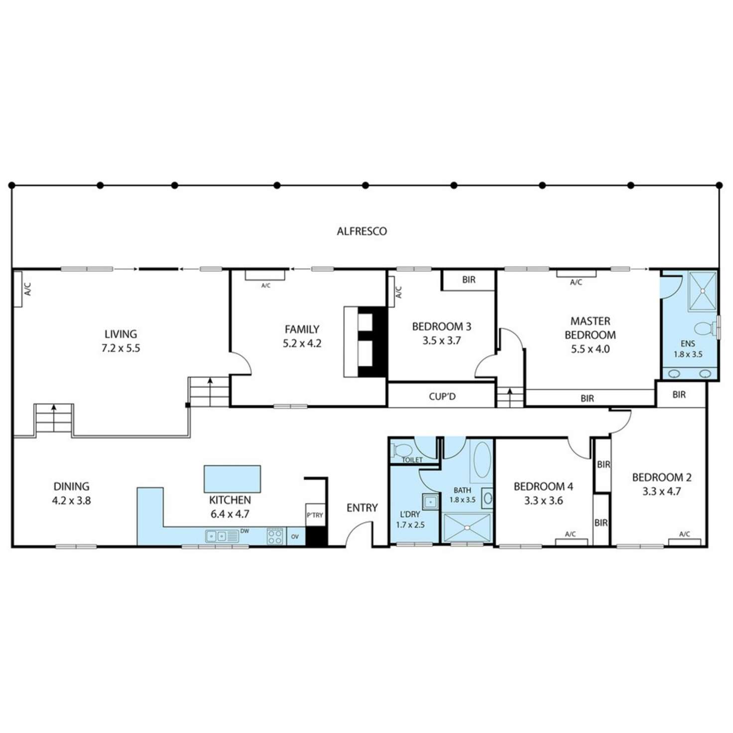 Floorplan of Homely acreageSemiRural listing, 193-209 Leopardwood Road, Cedar Grove QLD 4285