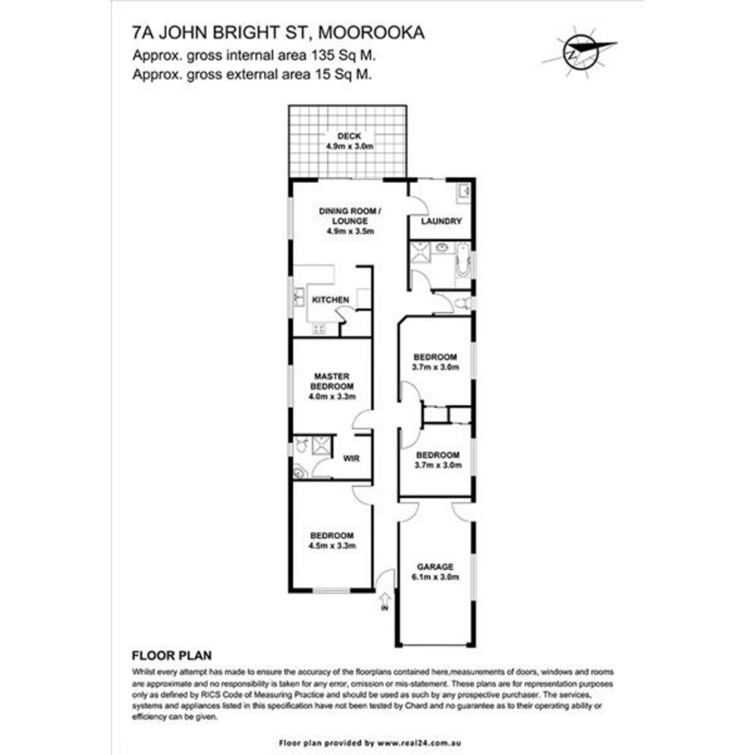 Floorplan of Homely house listing, 7A John Bright Street, Moorooka QLD 4105