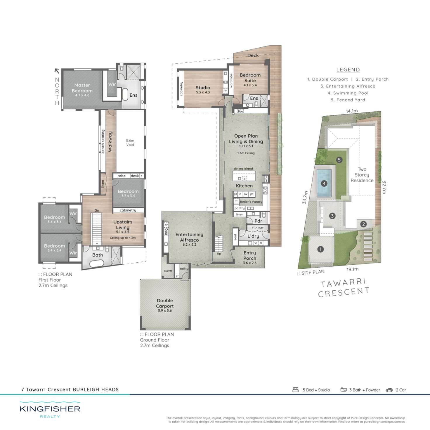 Floorplan of Homely house listing, 7 Tawarri Crescent, Burleigh Heads QLD 4220