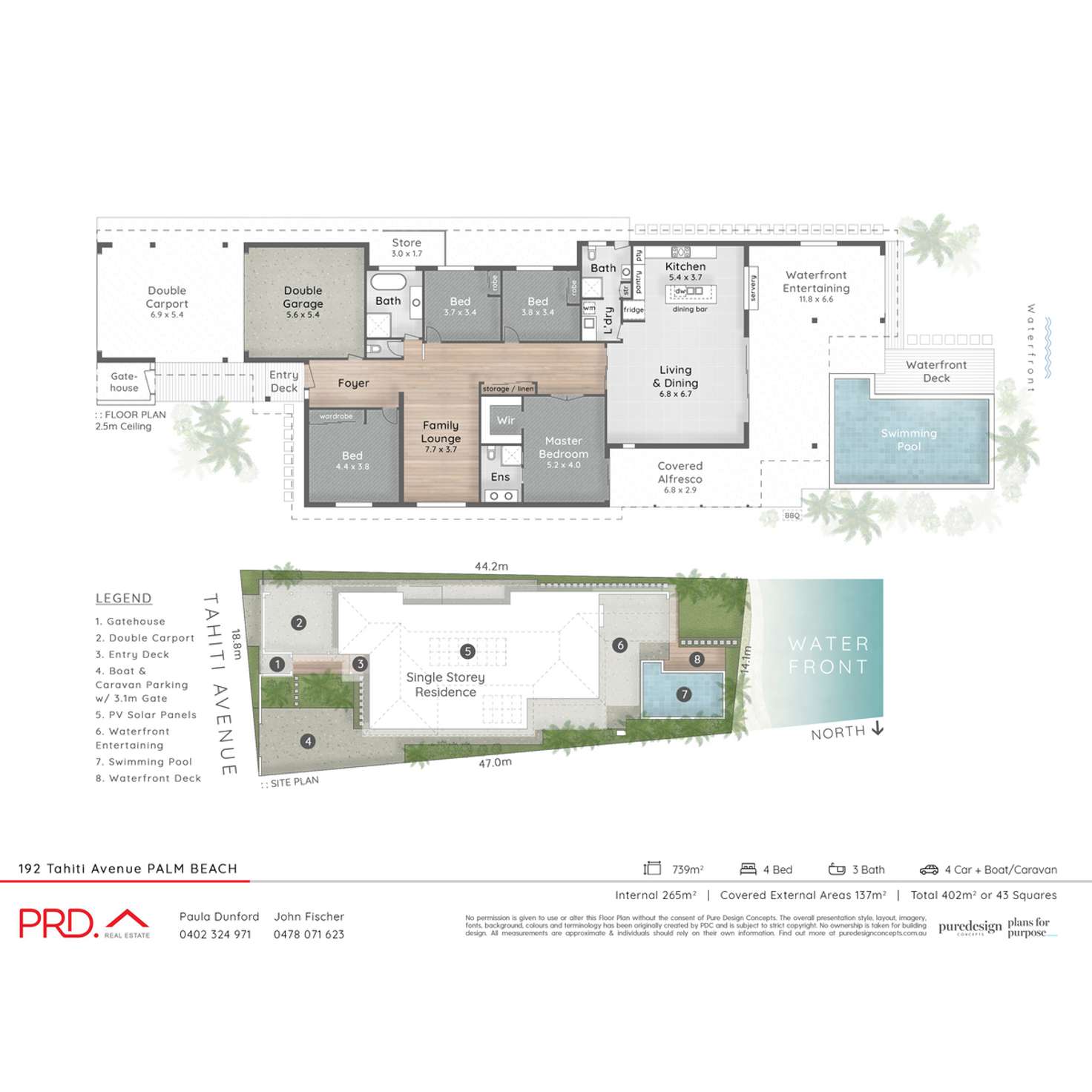 Floorplan of Homely house listing, 192 Tahiti Avenue, Palm Beach QLD 4221