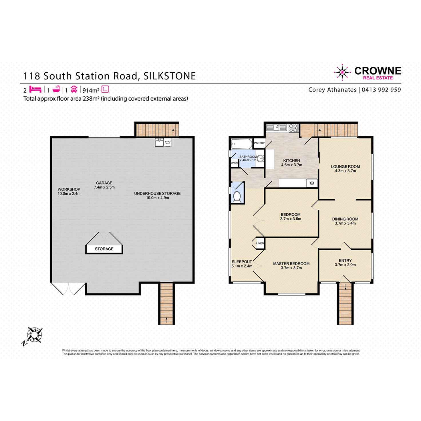 Floorplan of Homely house listing, 118 South Station Road, Silkstone QLD 4304