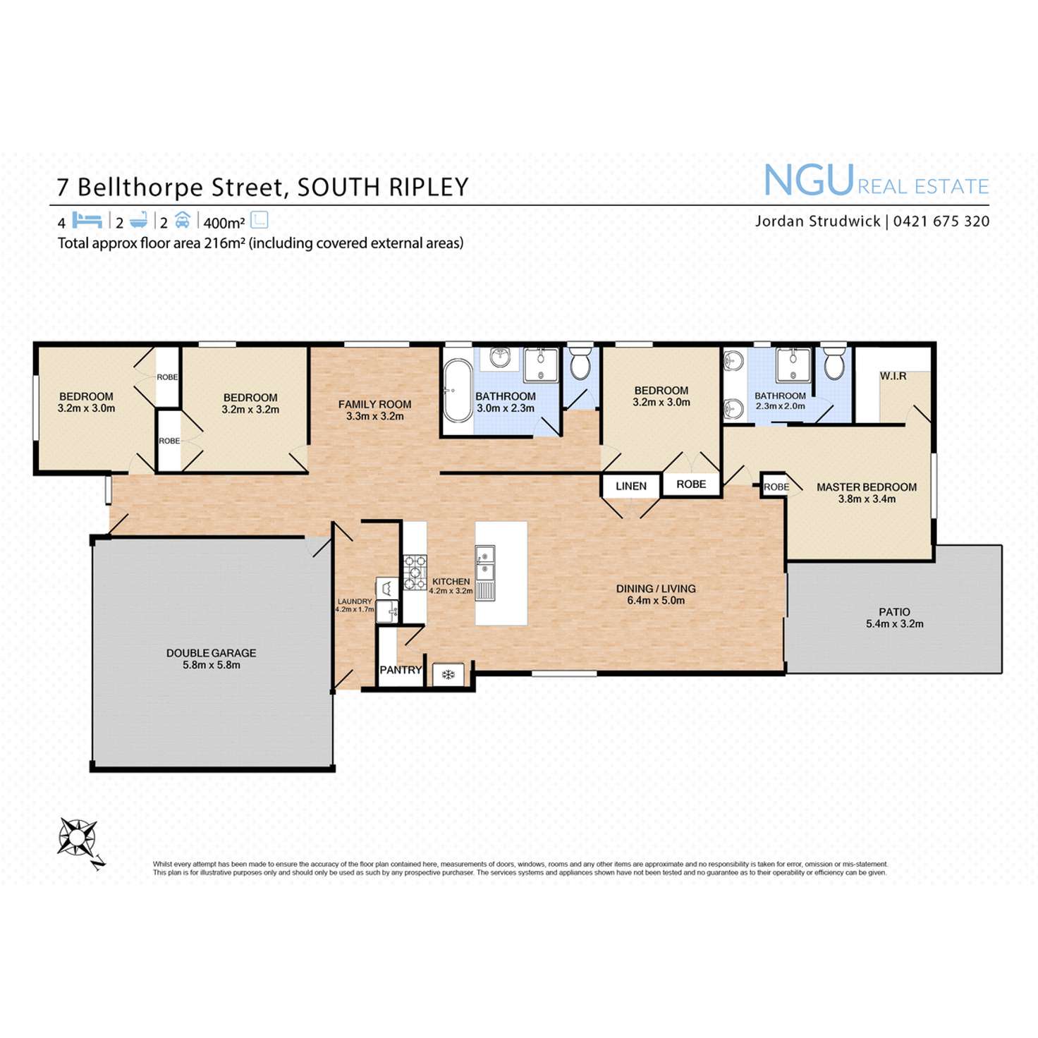 Floorplan of Homely house listing, 7 Bellthorpe Street, South Ripley QLD 4306