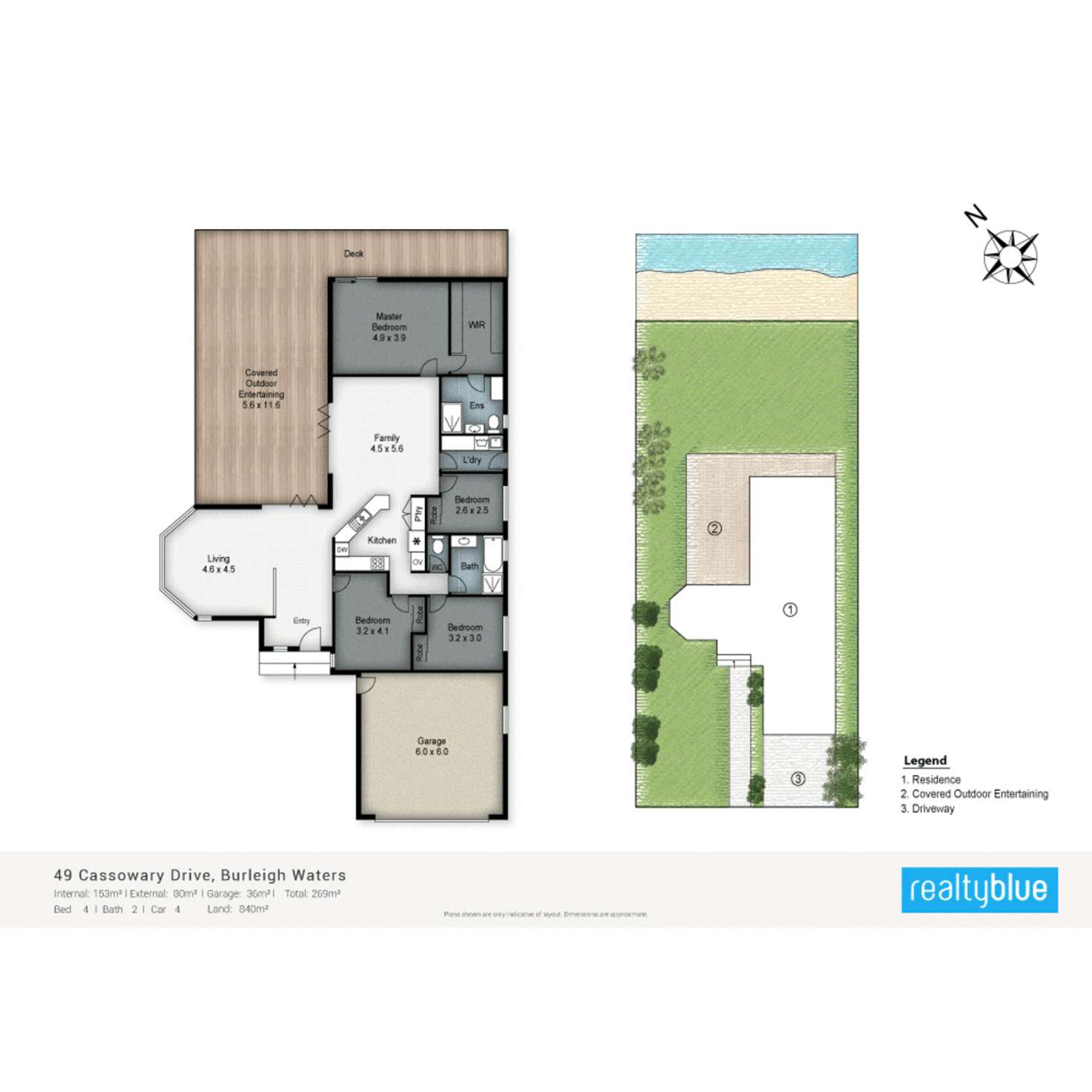 Floorplan of Homely house listing, 49 Cassowary Drive, Burleigh Waters QLD 4220