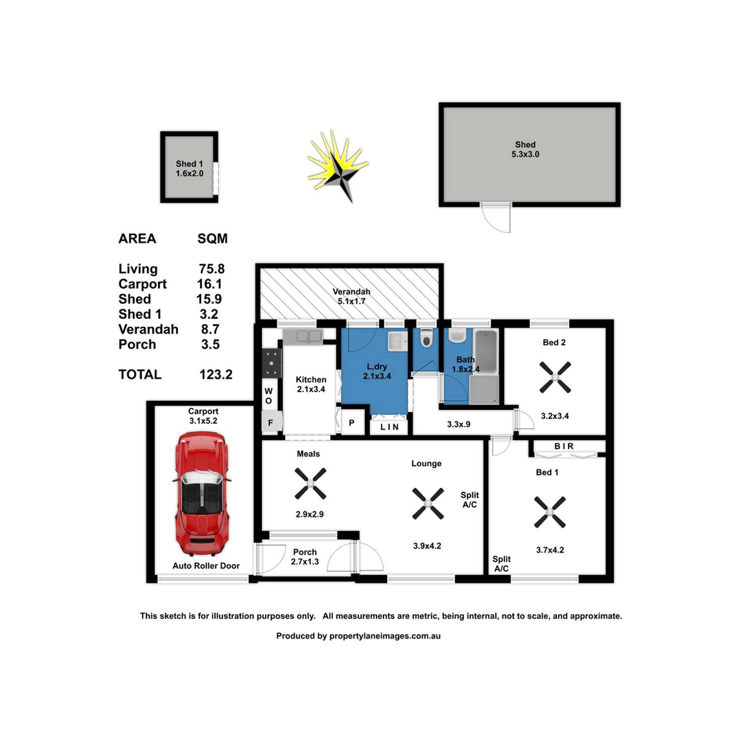 Floorplan of Homely house listing, 8 High Street, Willaston SA 5118