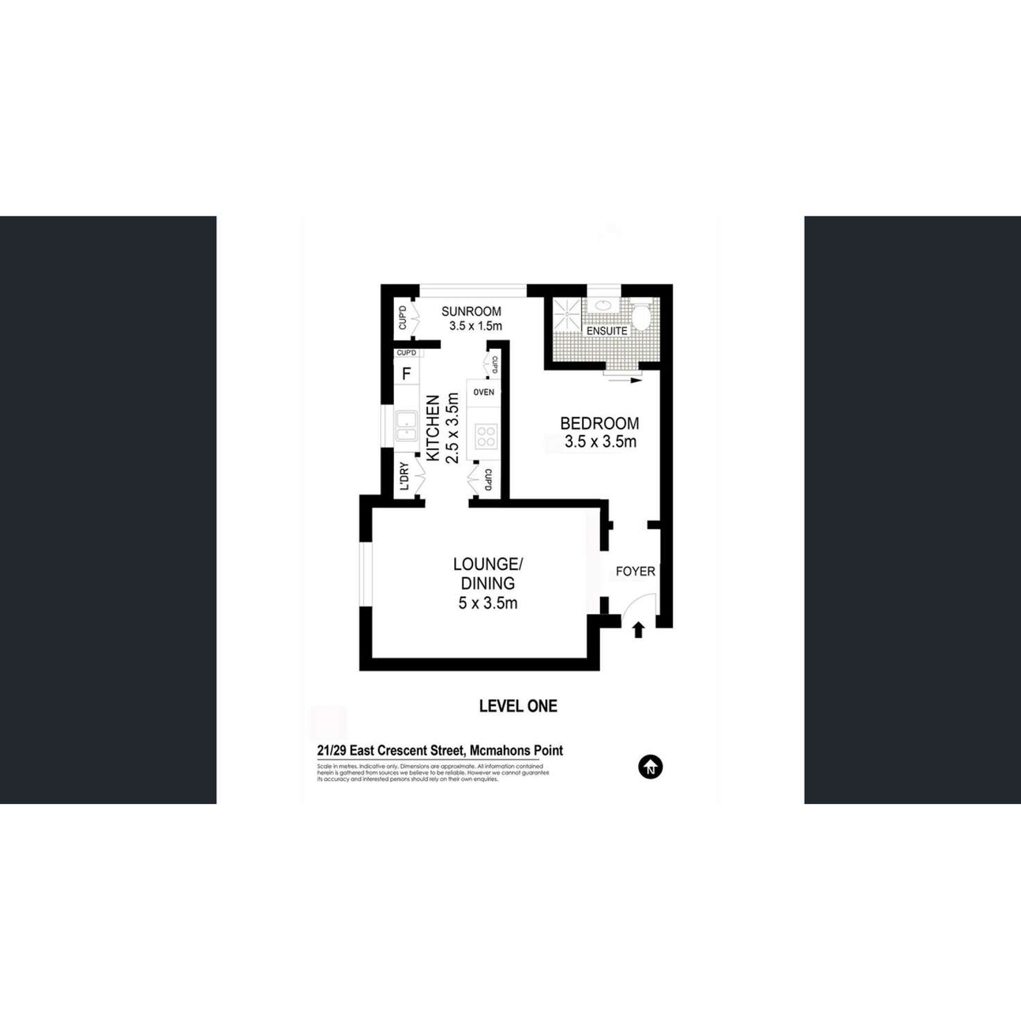 Floorplan of Homely apartment listing, 29 East Crescent Street, Mcmahons Point NSW 2060