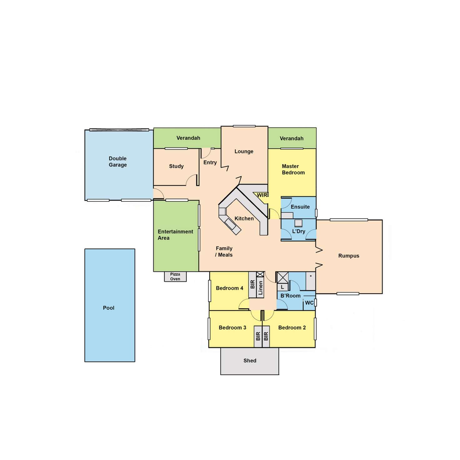 Floorplan of Homely house listing, 2 Macarthur Street, Sale VIC 3850