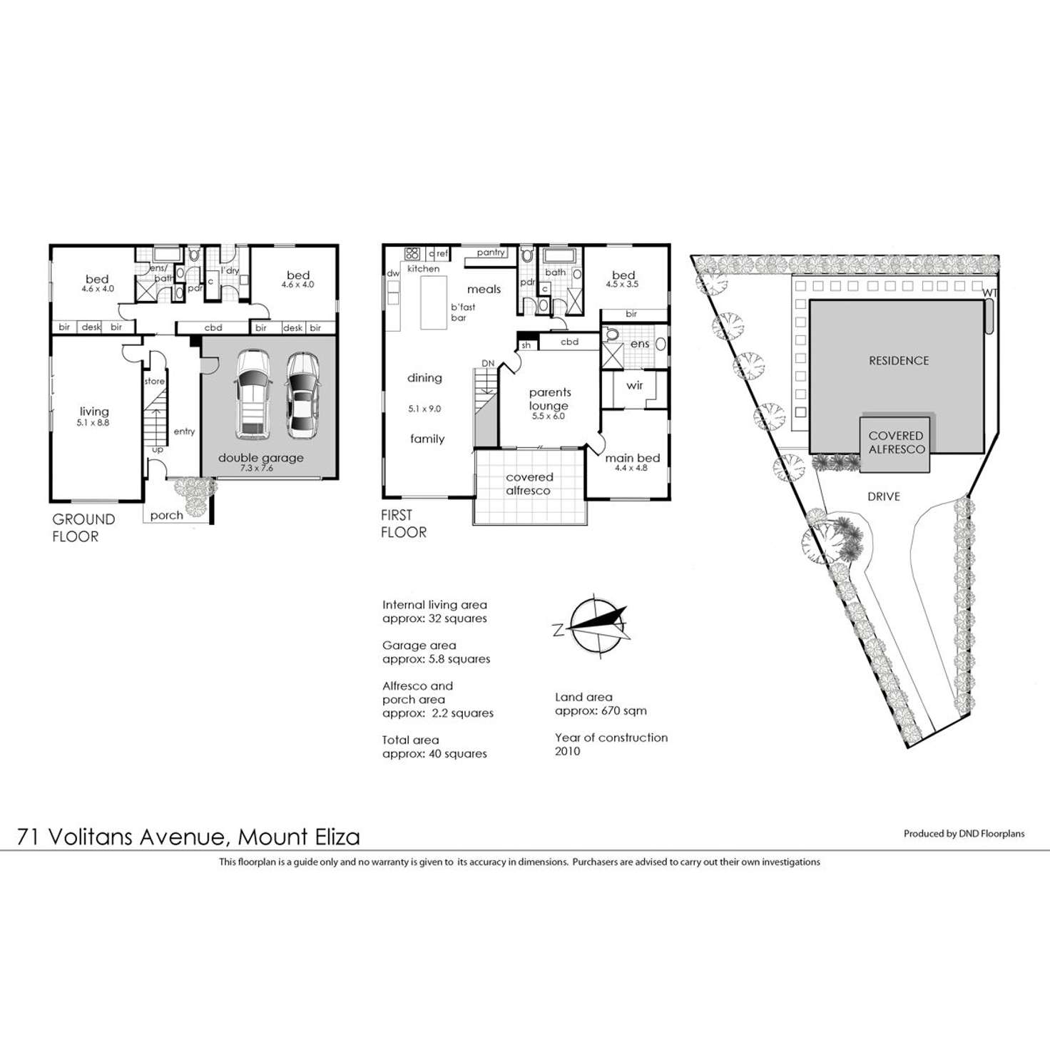 Floorplan of Homely house listing, 71 Volitans Avenue, Mount Eliza VIC 3930