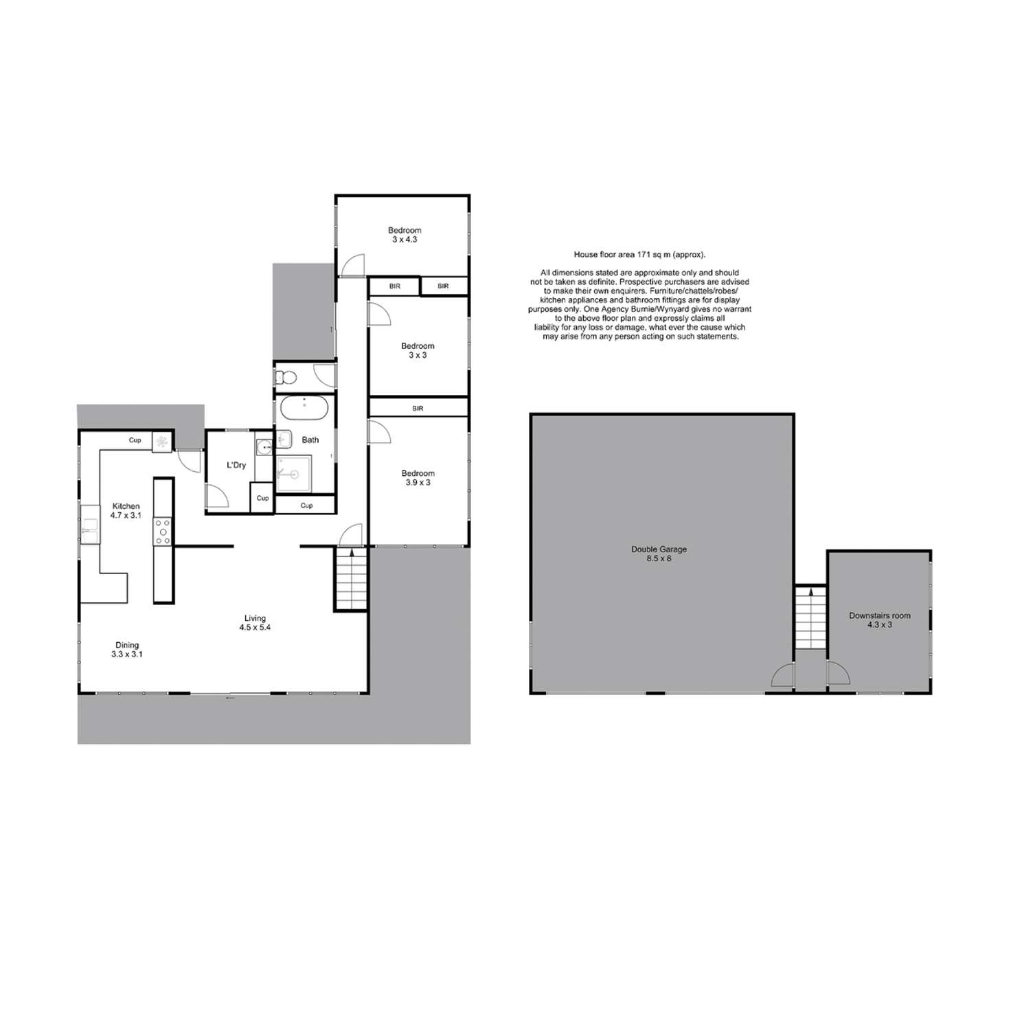 Floorplan of Homely house listing, 84 Pelissier Street, Somerset TAS 7322