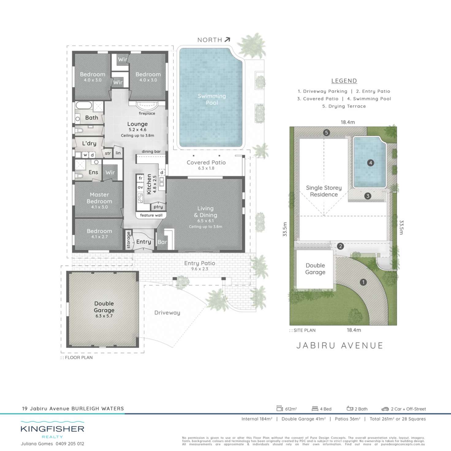Floorplan of Homely house listing, 19 Jabiru Avenue, Burleigh Waters QLD 4220