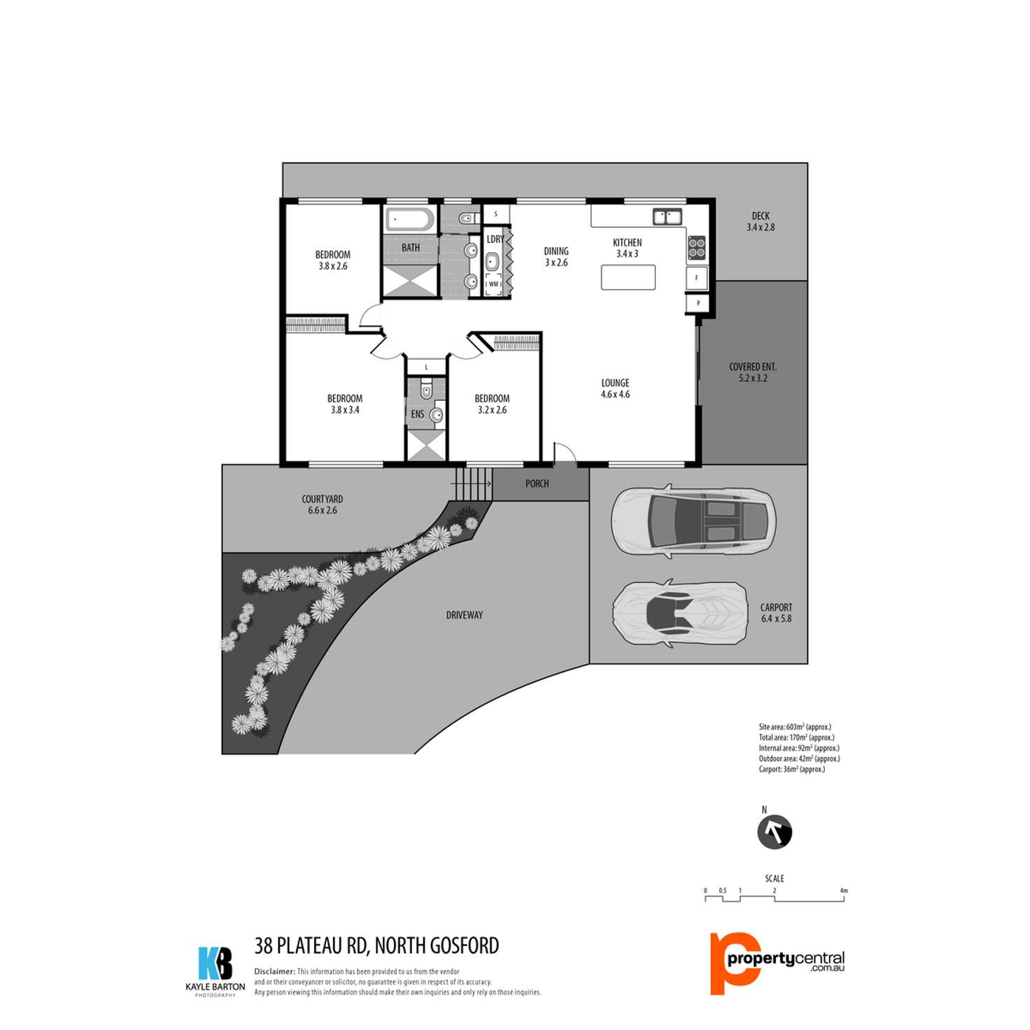 Floorplan of Homely house listing, 38 Plateau Road, North Gosford NSW 2250