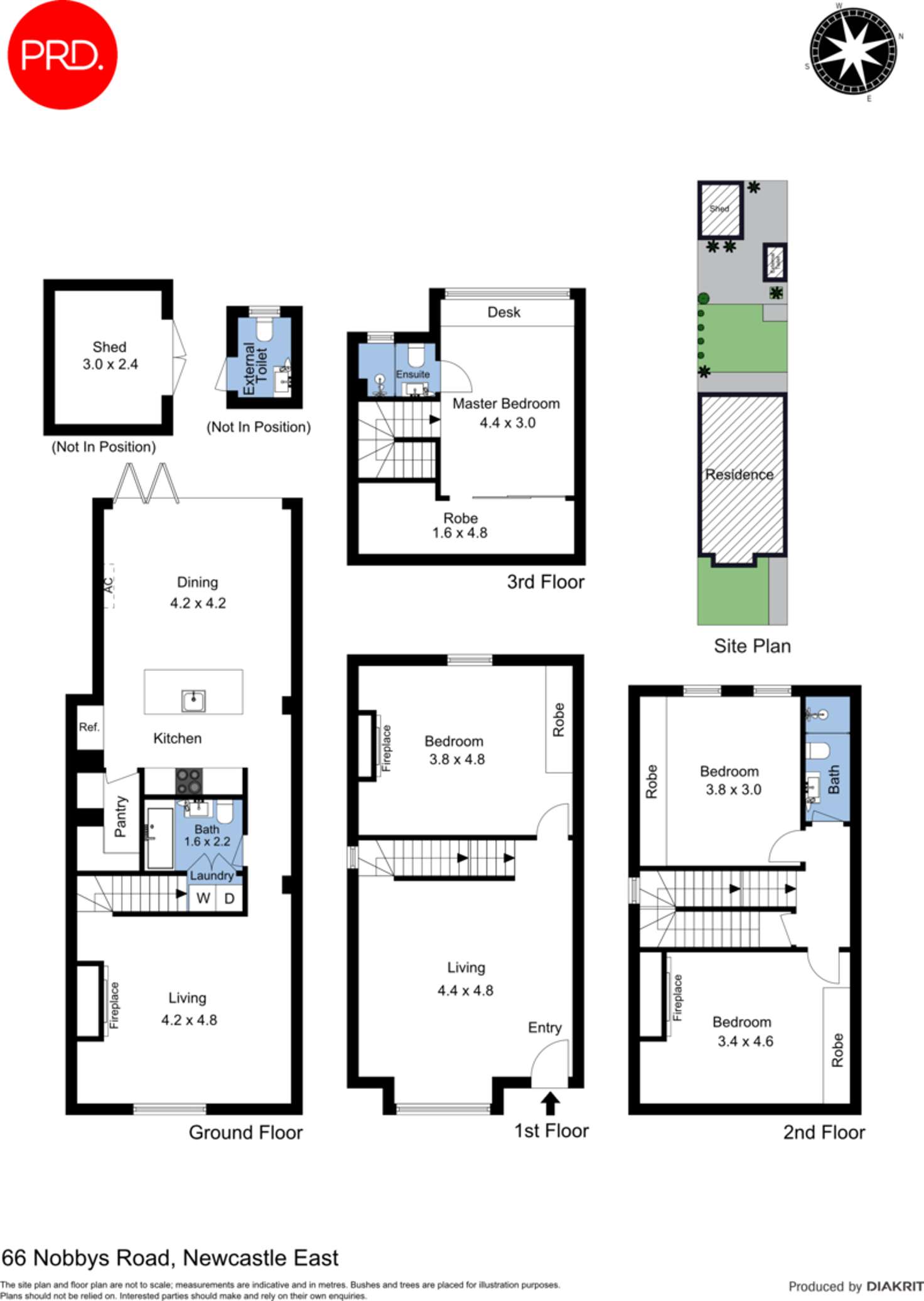 Floorplan of Homely house listing, 66 Nobbys Road, Newcastle East NSW 2300