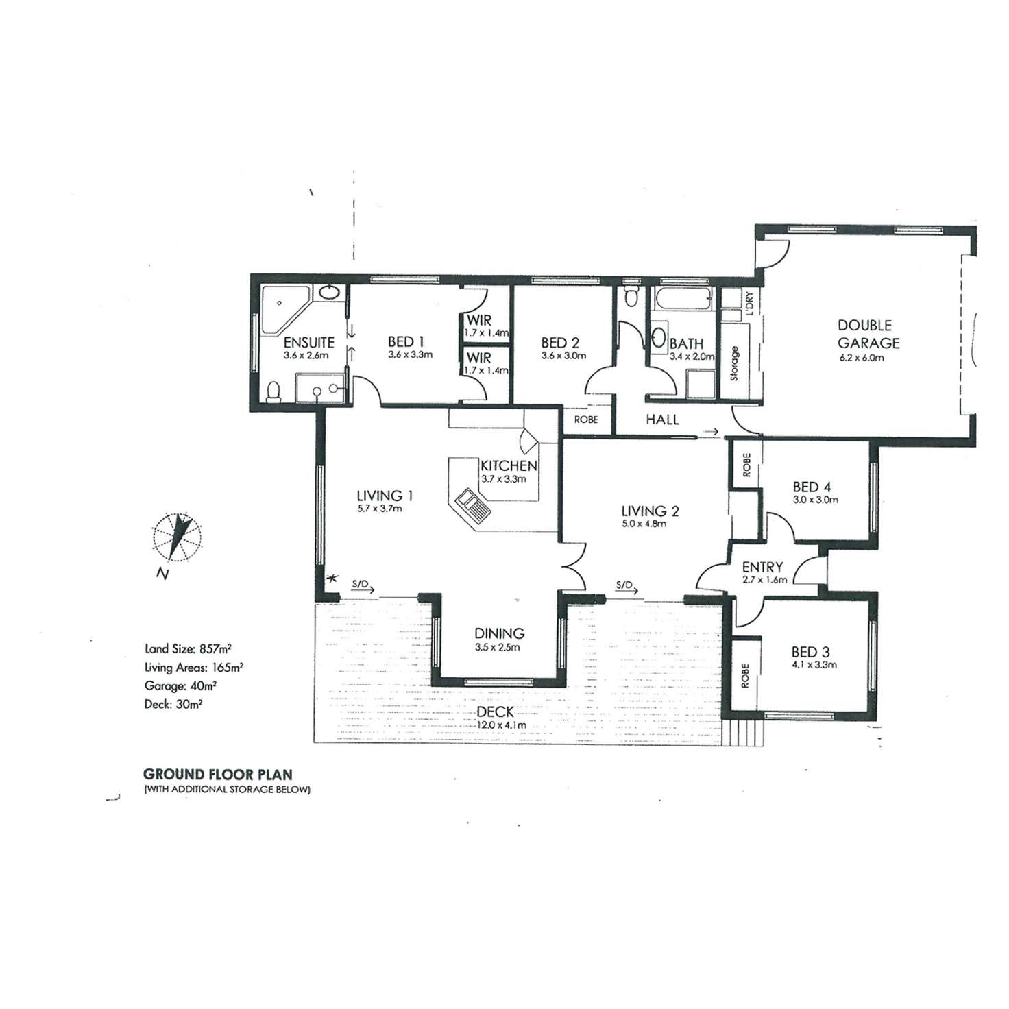Floorplan of Homely house listing, 14 Panorama Crescent, Cooee TAS 7320