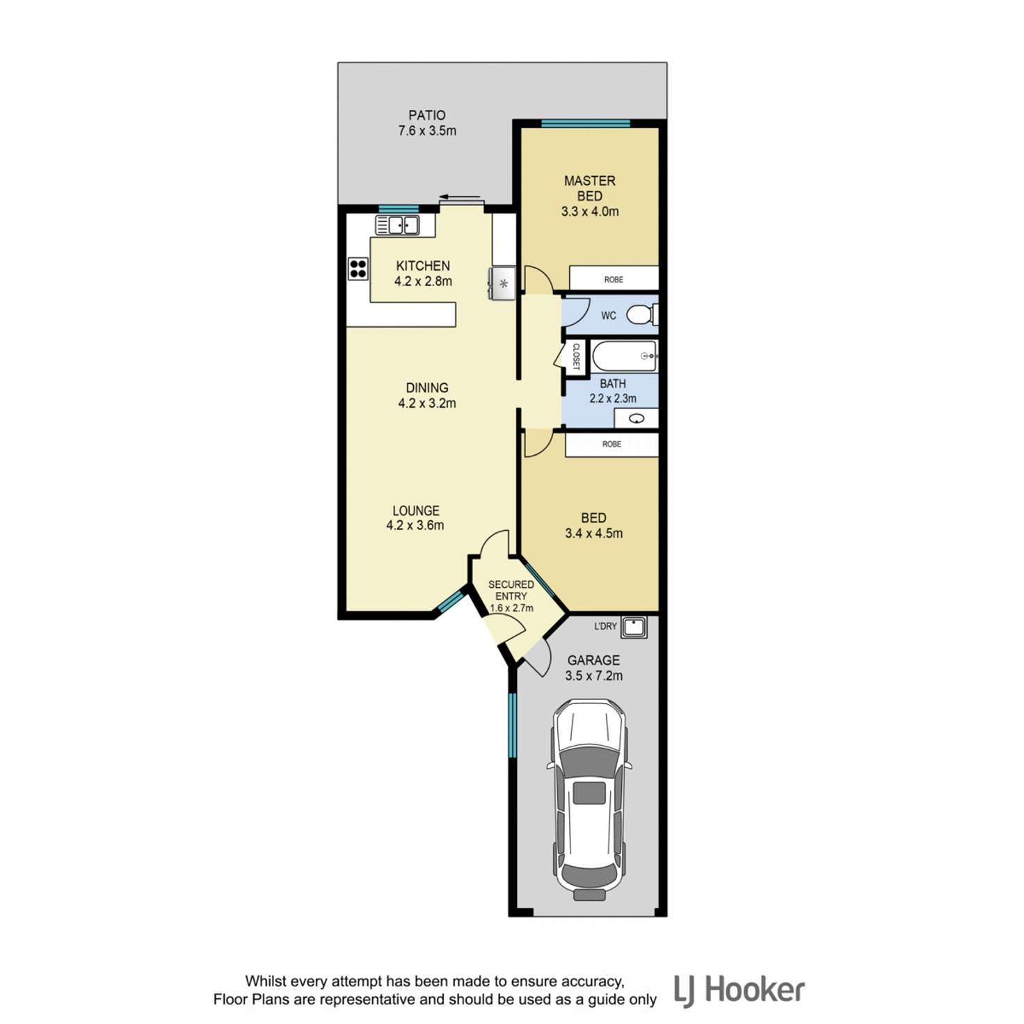 Floorplan of Homely villa listing, 70/16 Stay Place, Carseldine QLD 4034