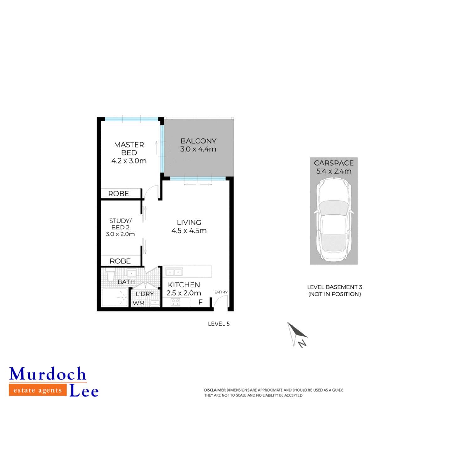 Floorplan of Homely apartment listing, 502/2 Chester Street, Epping NSW 2121