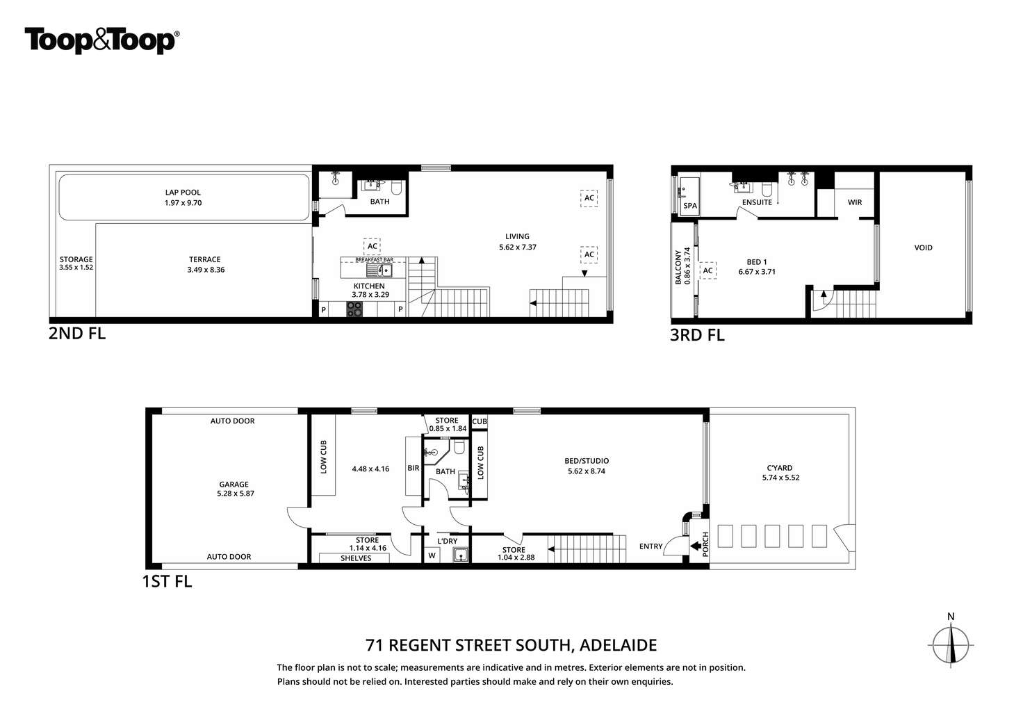 Floorplan of Homely house listing, 71 Regent Street South, Adelaide SA 5000