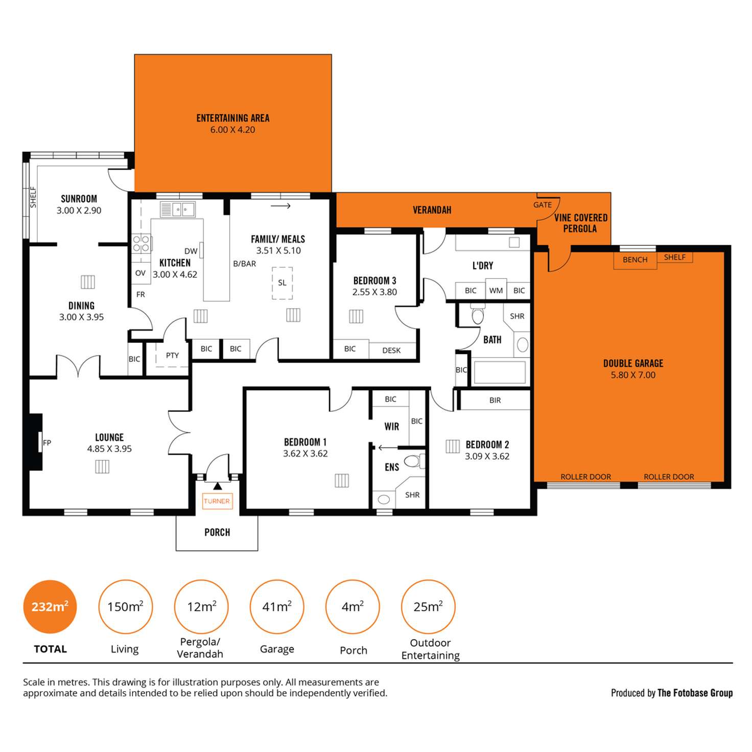 Floorplan of Homely house listing, 1 Galaxy Court, Burnside SA 5066