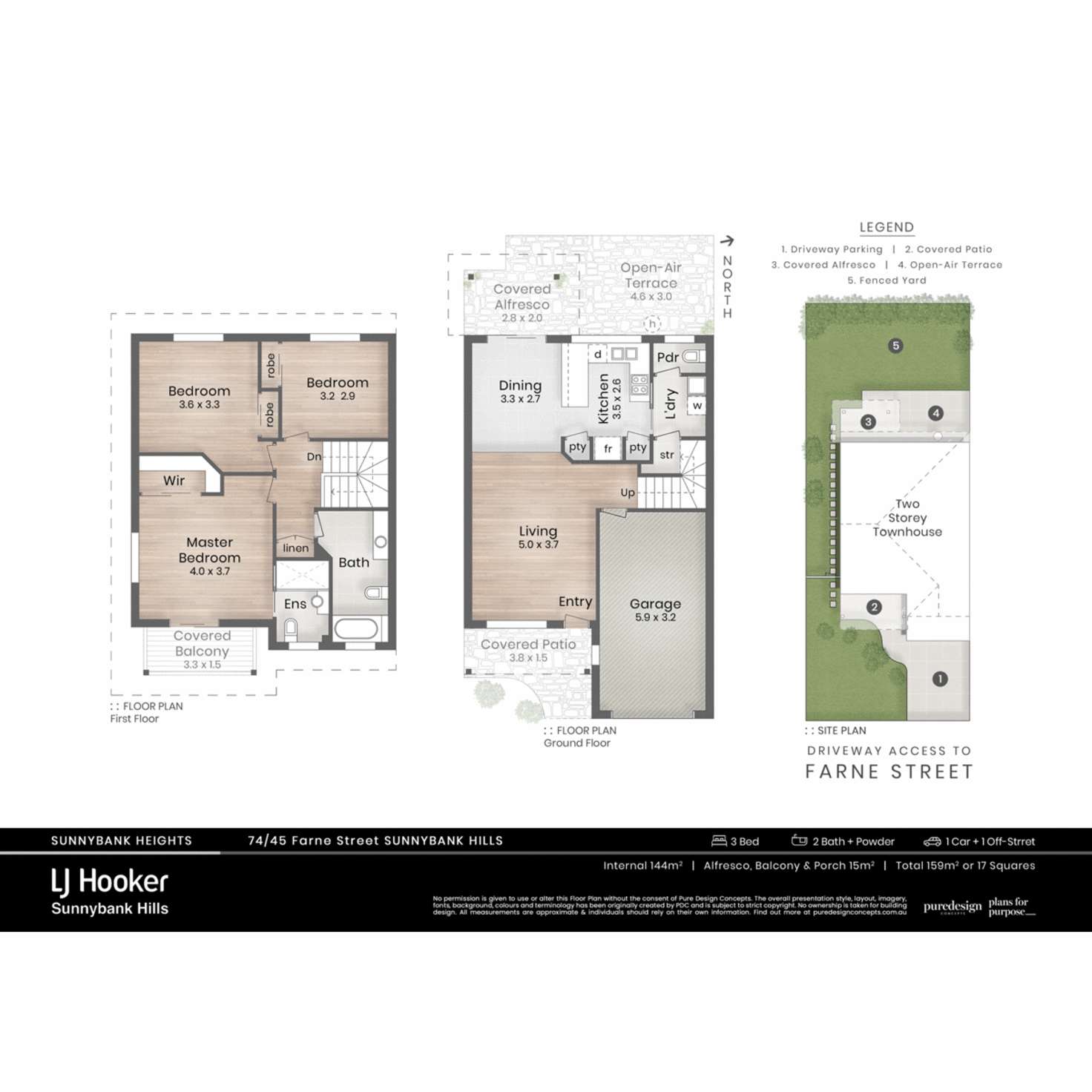 Floorplan of Homely townhouse listing, 74/45 Farne Street, Sunnybank Hills QLD 4109