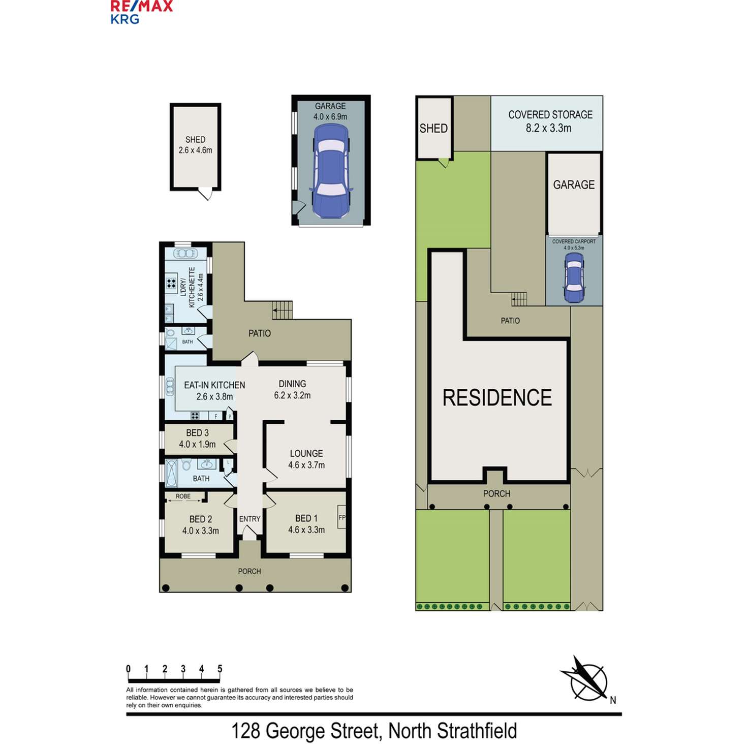 Floorplan of Homely house listing, 128 George Street, North Strathfield NSW 2137