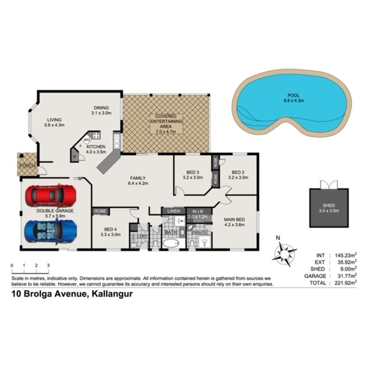 Floorplan of Homely house listing, 10 Brolga Avenue, Kallangur QLD 4503