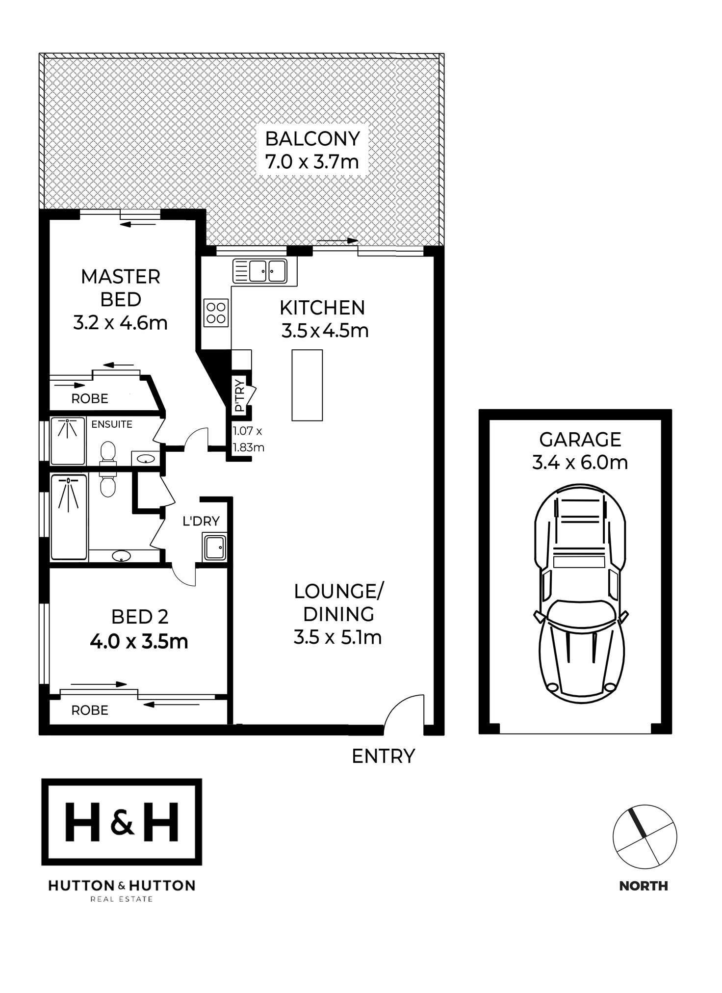 Floorplan of Homely apartment listing, 5/183 Norman Avenue, Norman Park QLD 4170