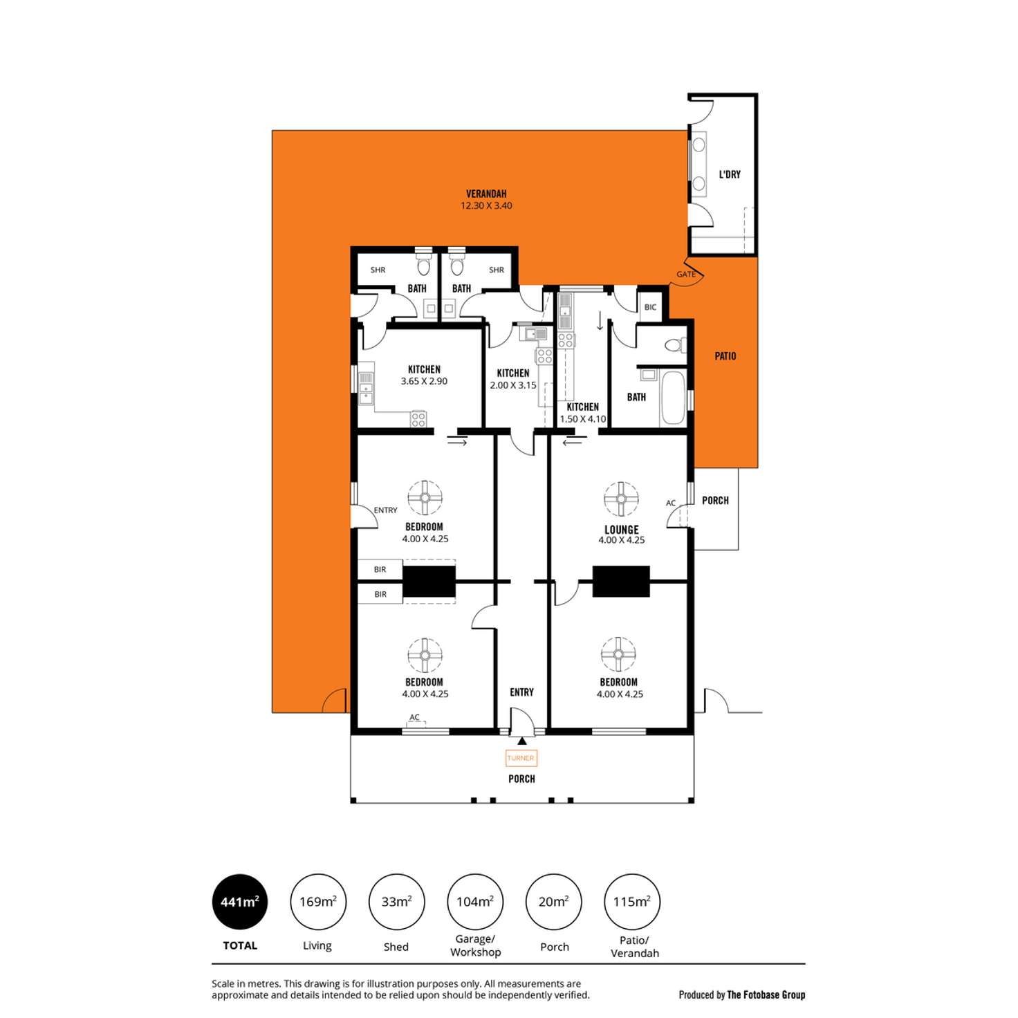Floorplan of Homely house listing, 59 Davenport Terrace, Wayville SA 5034