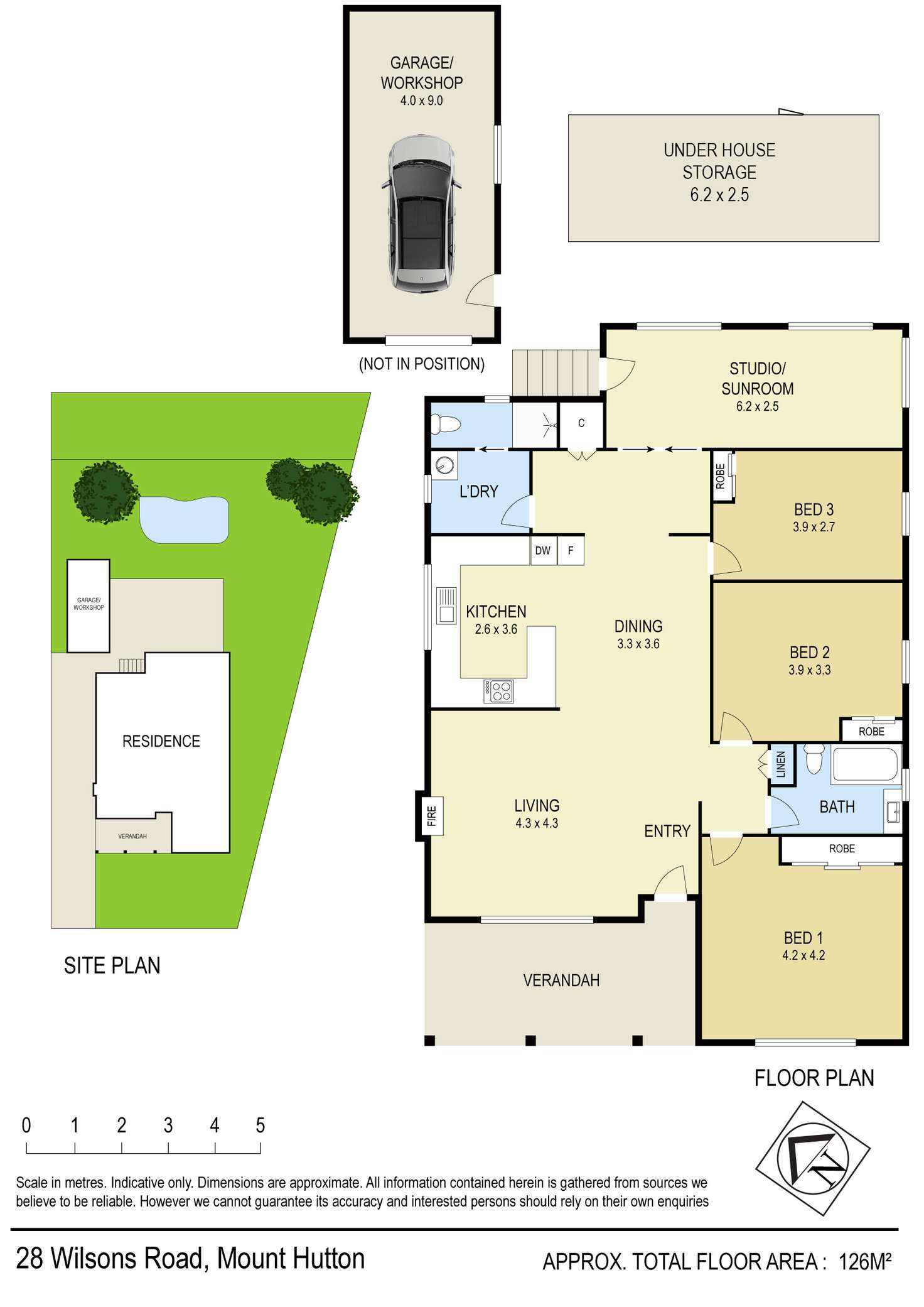 Floorplan of Homely house listing, 28 Wilsons Road, Mount Hutton NSW 2290