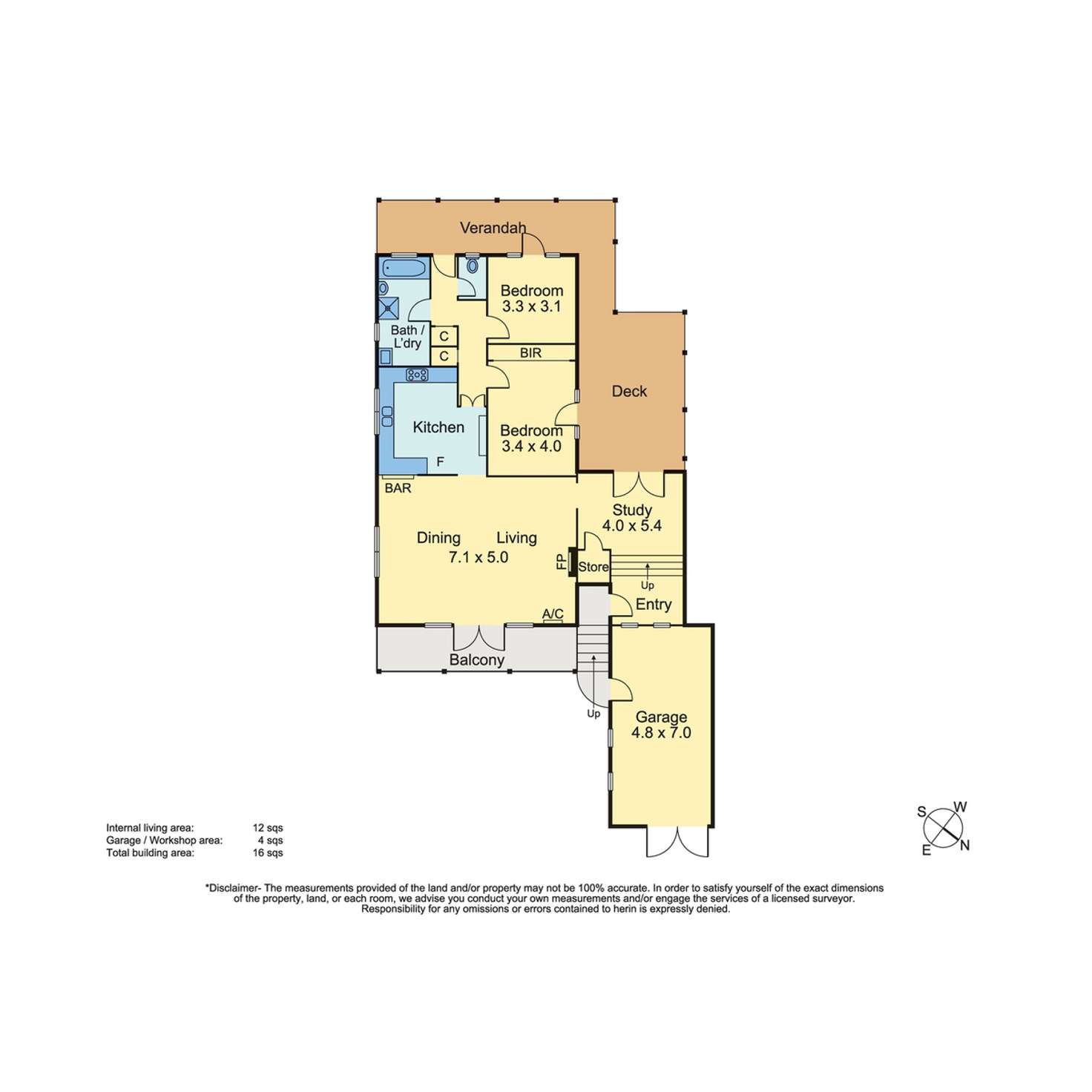 Floorplan of Homely house listing, 16 Arabil Street, Frankston VIC 3199