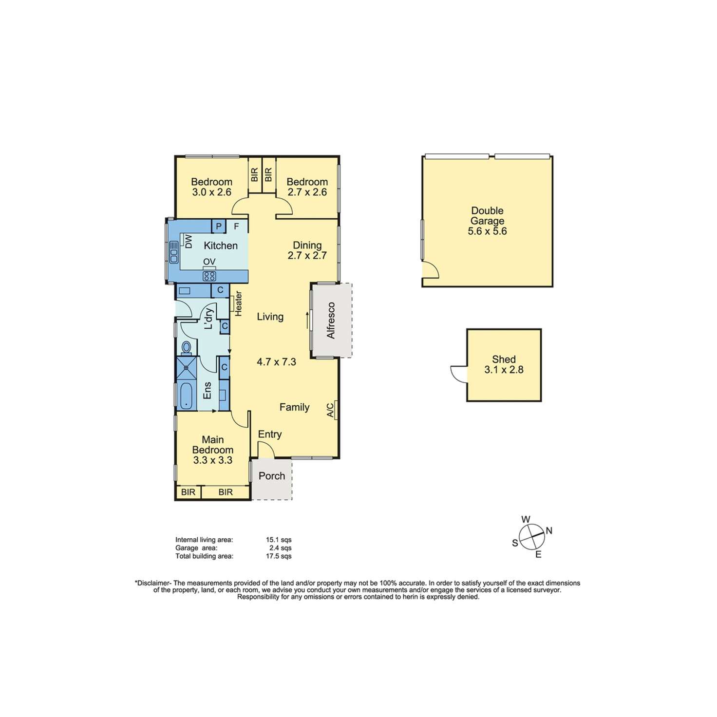 Floorplan of Homely house listing, 3 Melaleuca Road, Mount Martha VIC 3934