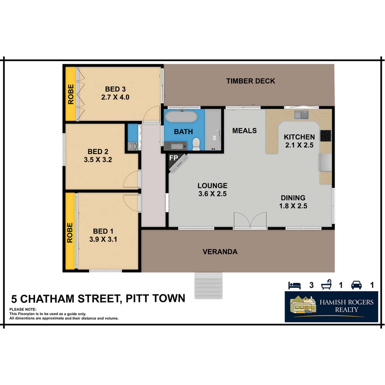 Floorplan of Homely house listing, 5 Chatham Street, Pitt Town NSW 2756