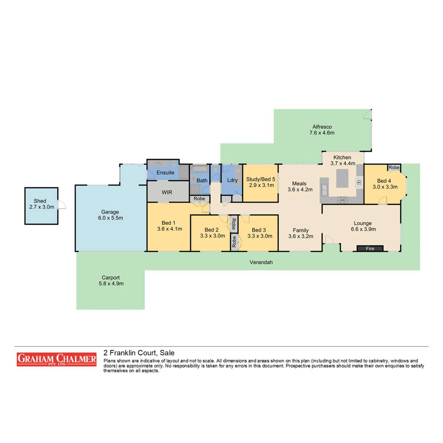 Floorplan of Homely house listing, 2 Franklin Street, Sale VIC 3850