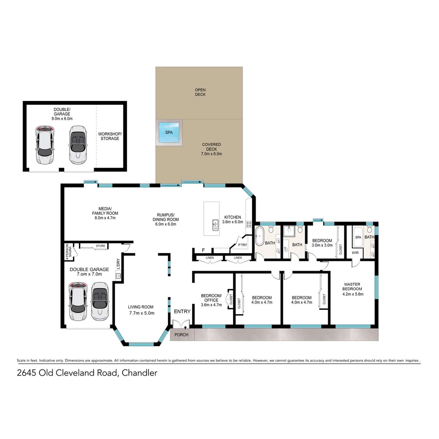 Floorplan of Homely house listing, 2645 Old Cleveland Road, Chandler QLD 4155