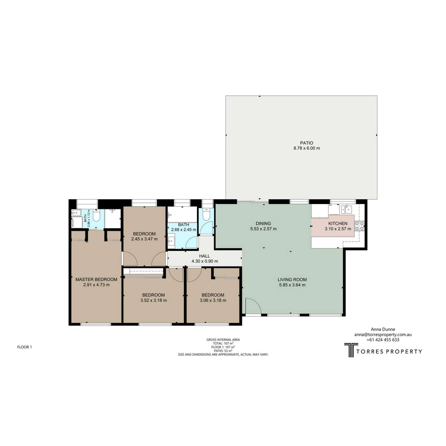 Floorplan of Homely house listing, 9 Rechner Street, Belmont QLD 4153