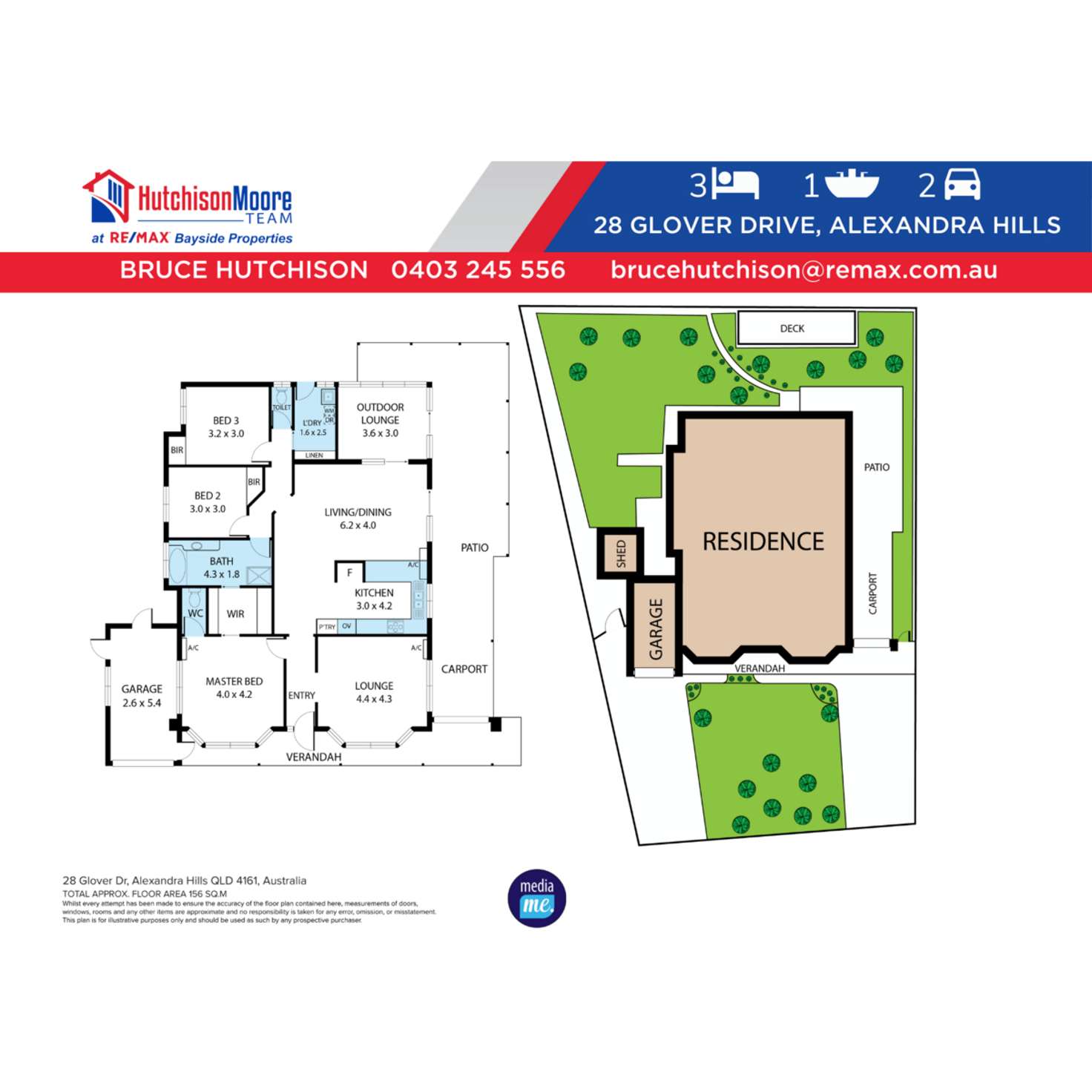 Floorplan of Homely house listing, 28 Glover Drive, Alexandra Hills QLD 4161