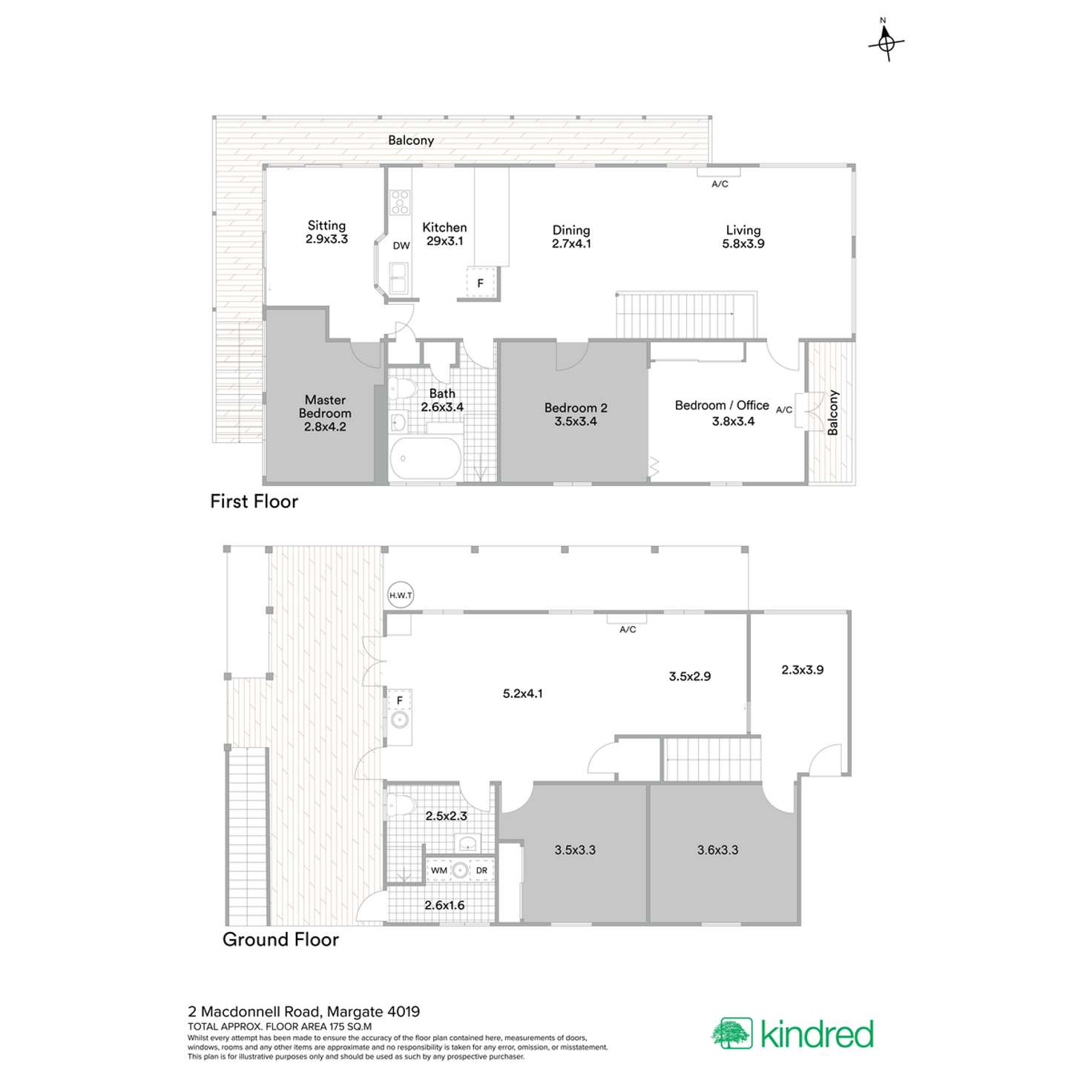 Floorplan of Homely house listing, 2 MacDonnell Road, Margate QLD 4019