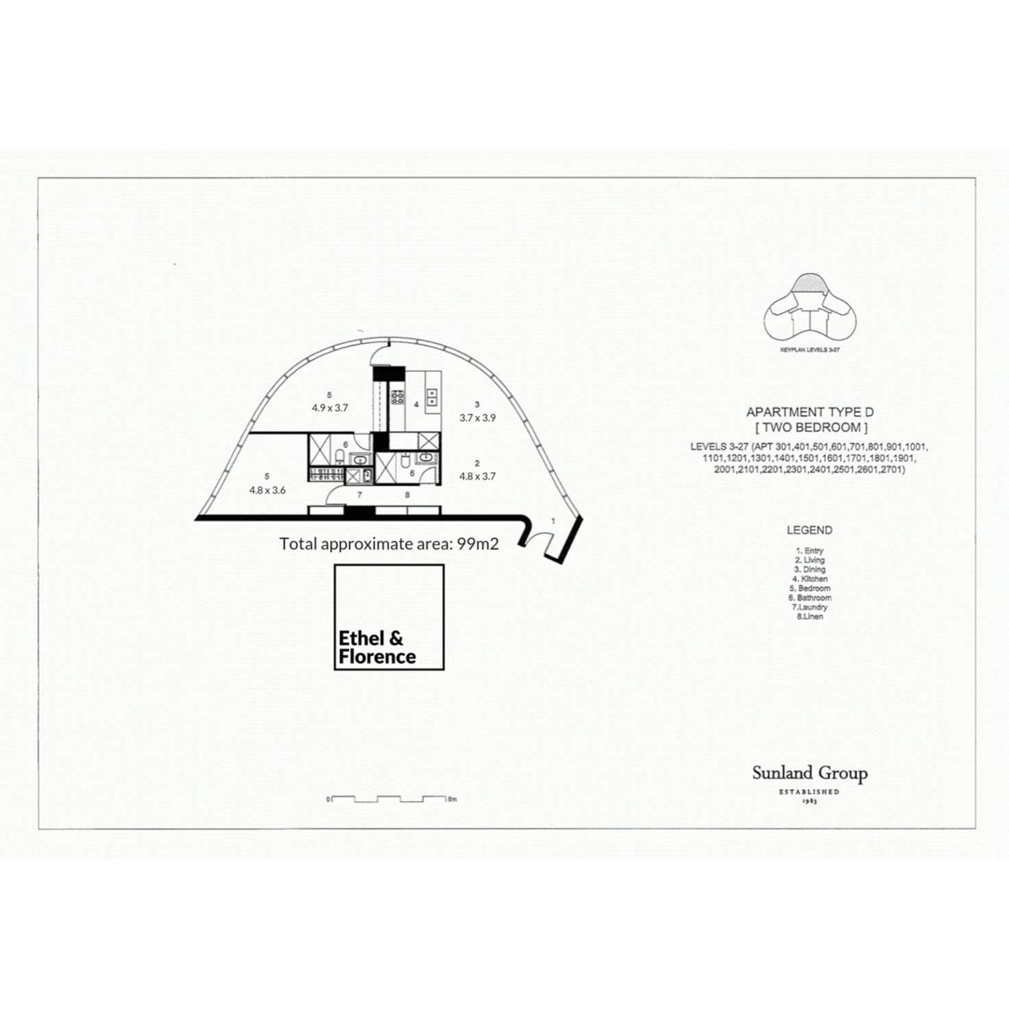 Floorplan of Homely apartment listing, 1201/140 Alice Street, Brisbane City QLD 4000