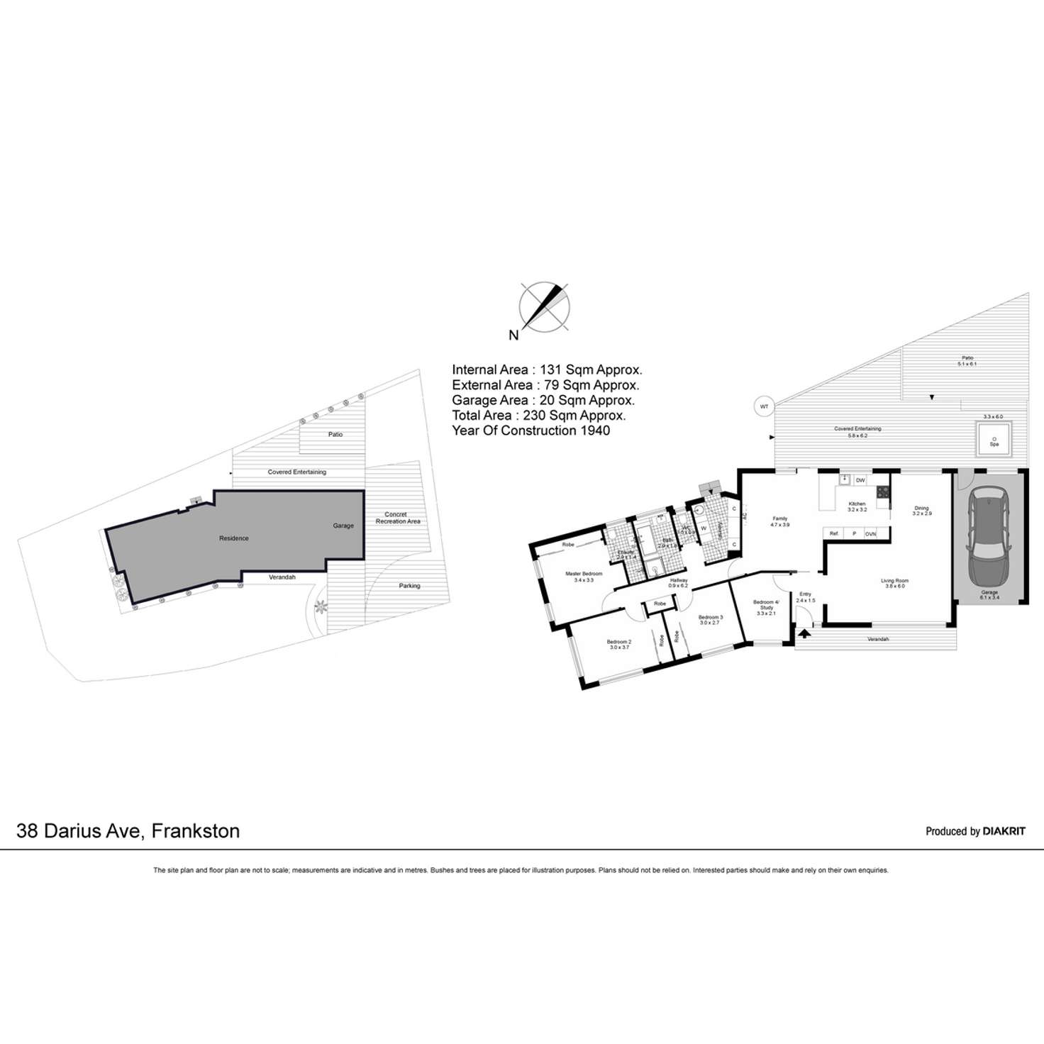 Floorplan of Homely house listing, 38 Darius Avenue, Frankston VIC 3199