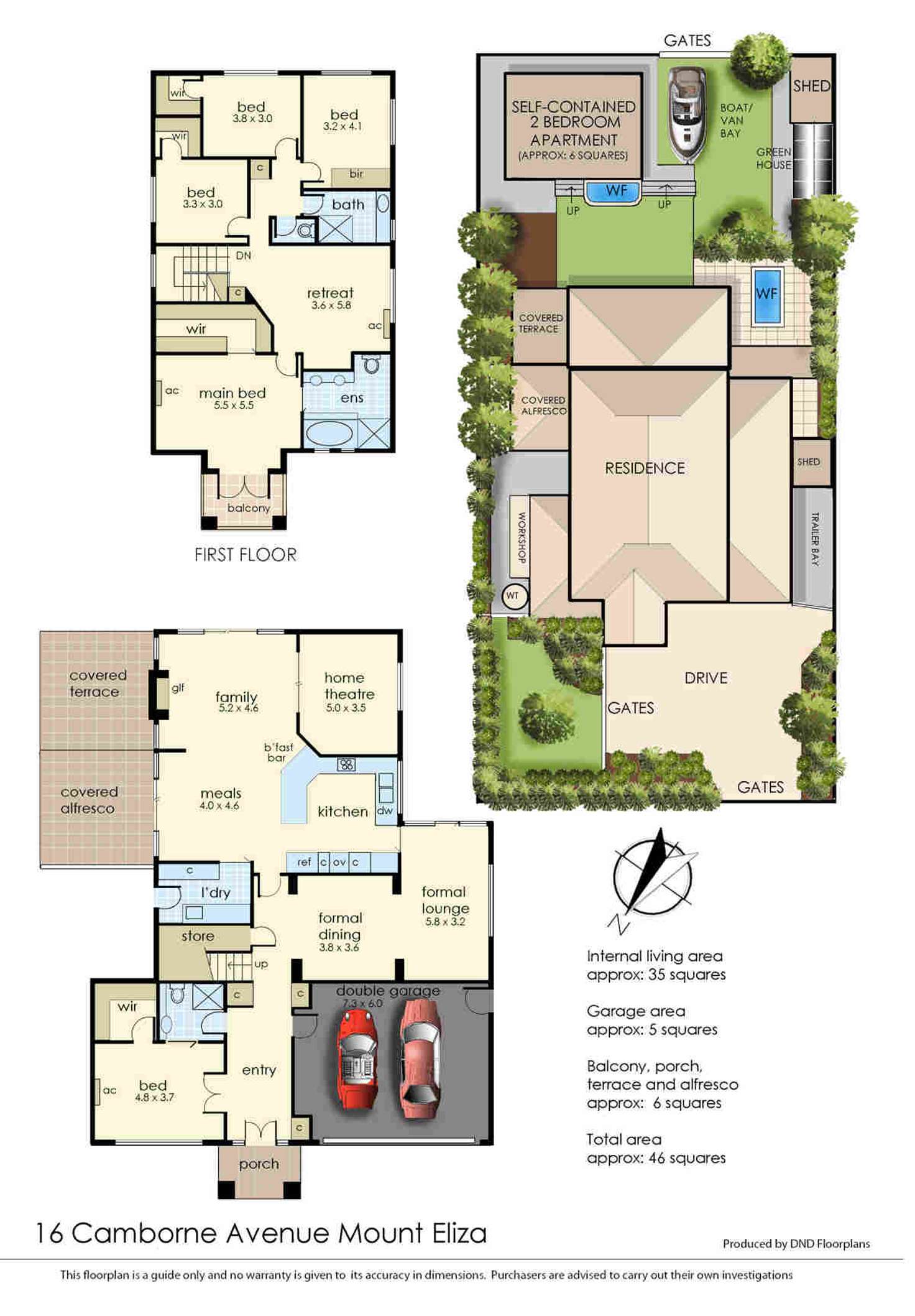 Floorplan of Homely house listing, 16 Camborne Avenue, Mount Eliza VIC 3930