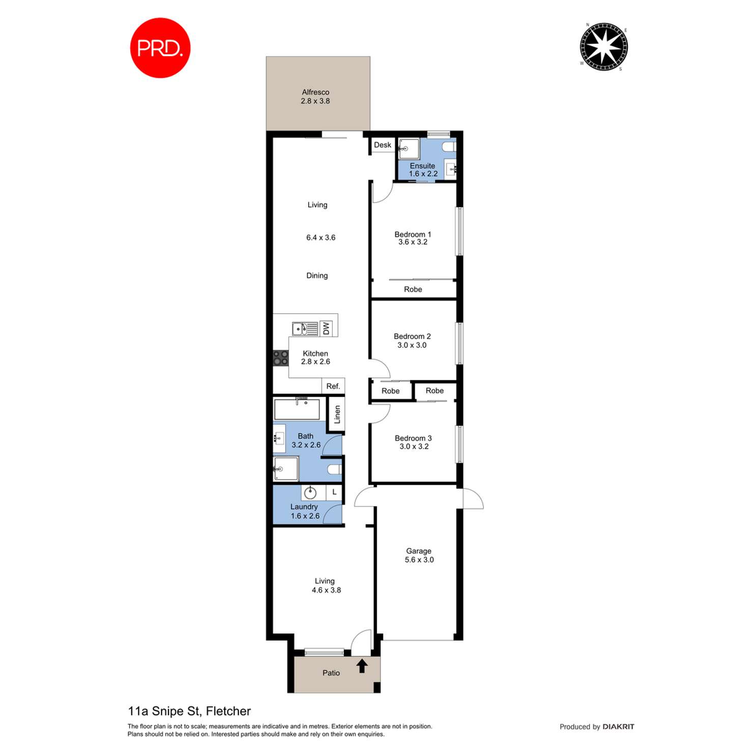 Floorplan of Homely house listing, 11A Snipe Street, Fletcher NSW 2287