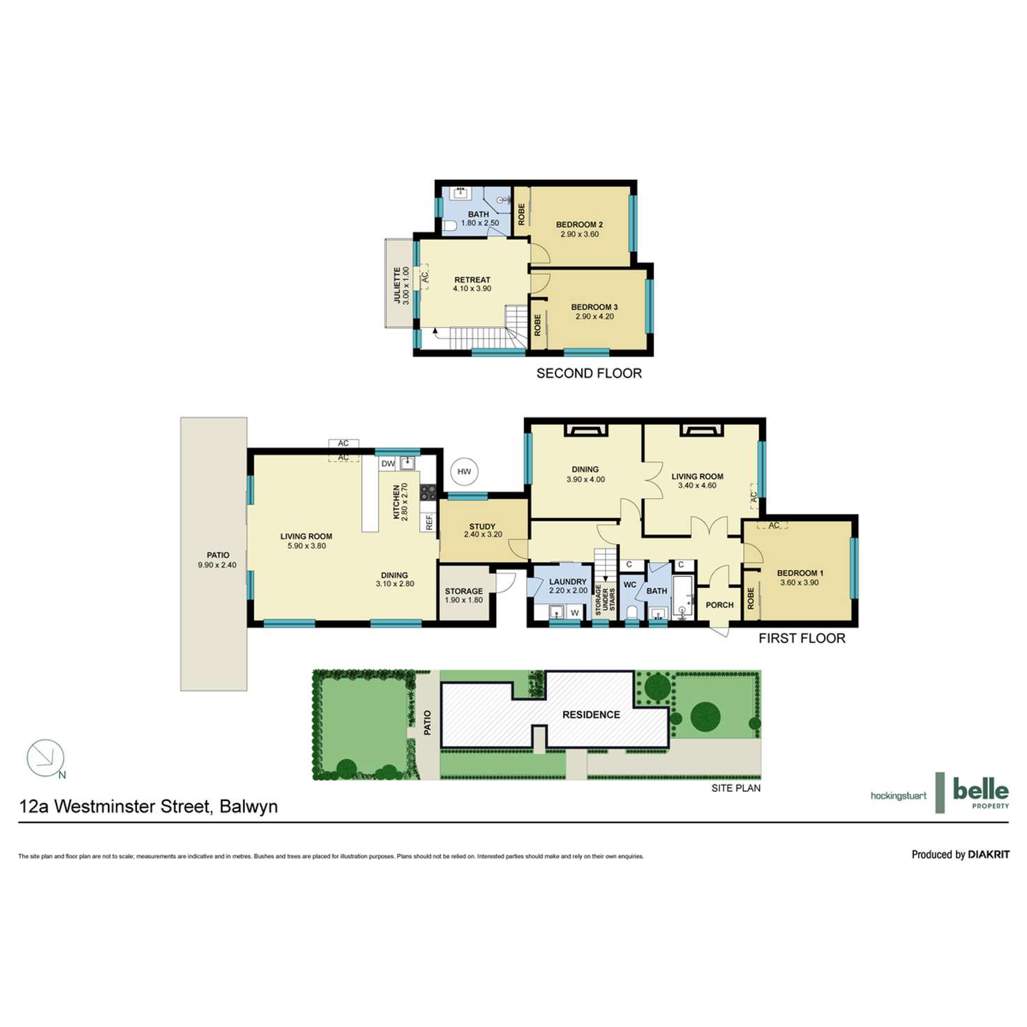 Floorplan of Homely house listing, 12A Westminster Street, Balwyn VIC 3103