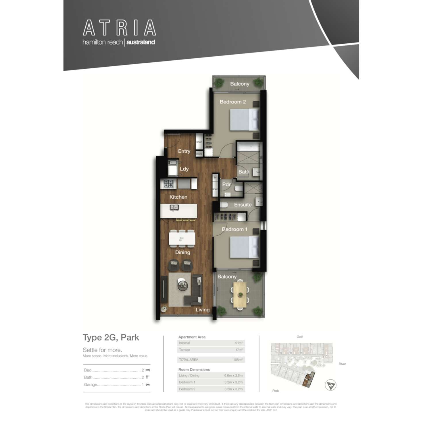 Floorplan of Homely apartment listing, 5401/331 MacArthur Avenue, Hamilton QLD 4007