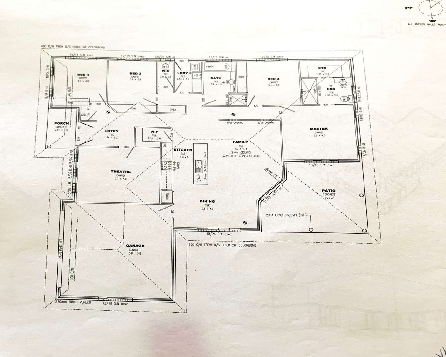 Floorplan of Homely acreageSemiRural listing, 533 Popenia Road, Mount Larcom QLD 4695