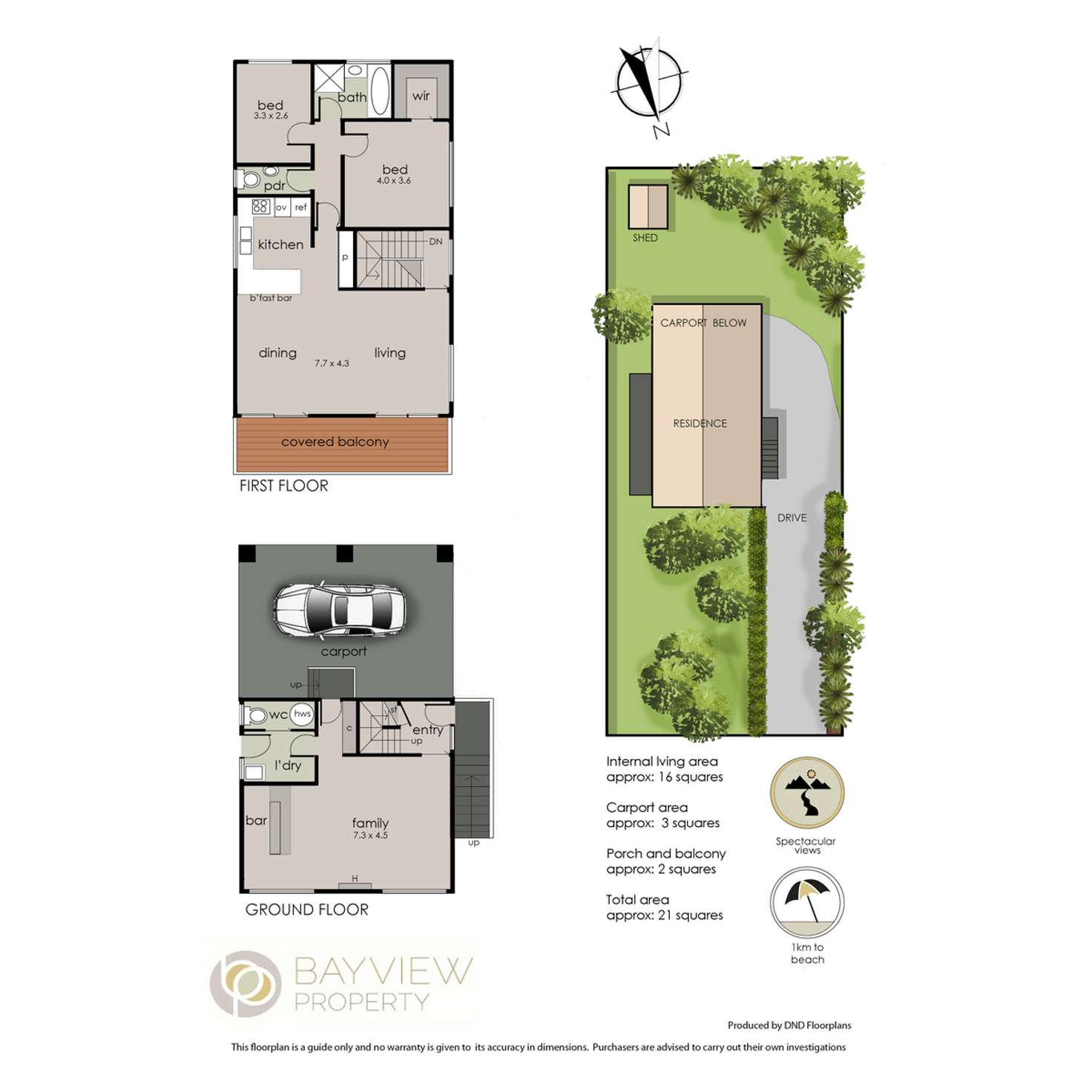 Floorplan of Homely house listing, 7 Wunda Street, Dromana VIC 3936