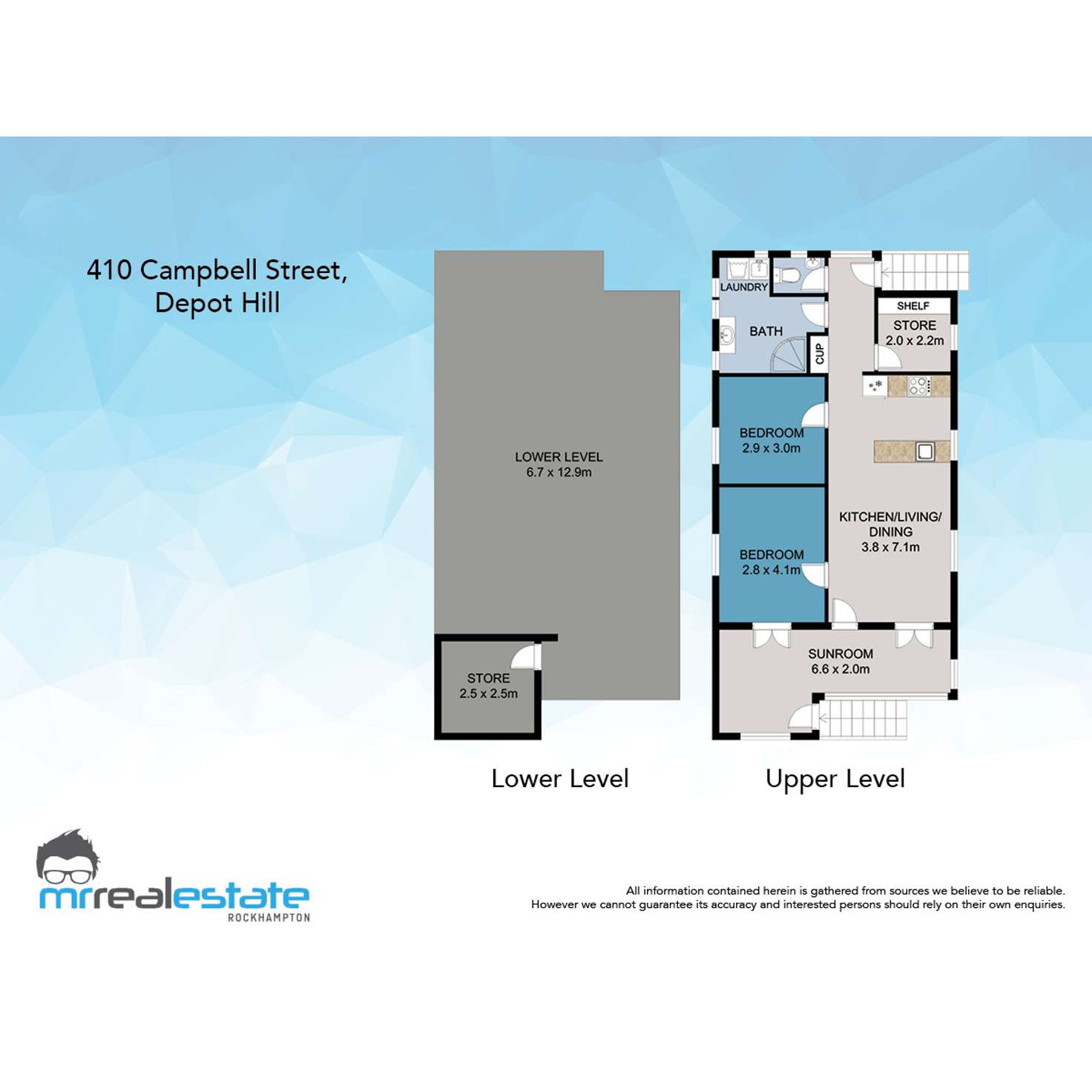 Floorplan of Homely house listing, 410 Campbell Street, Depot Hill QLD 4700