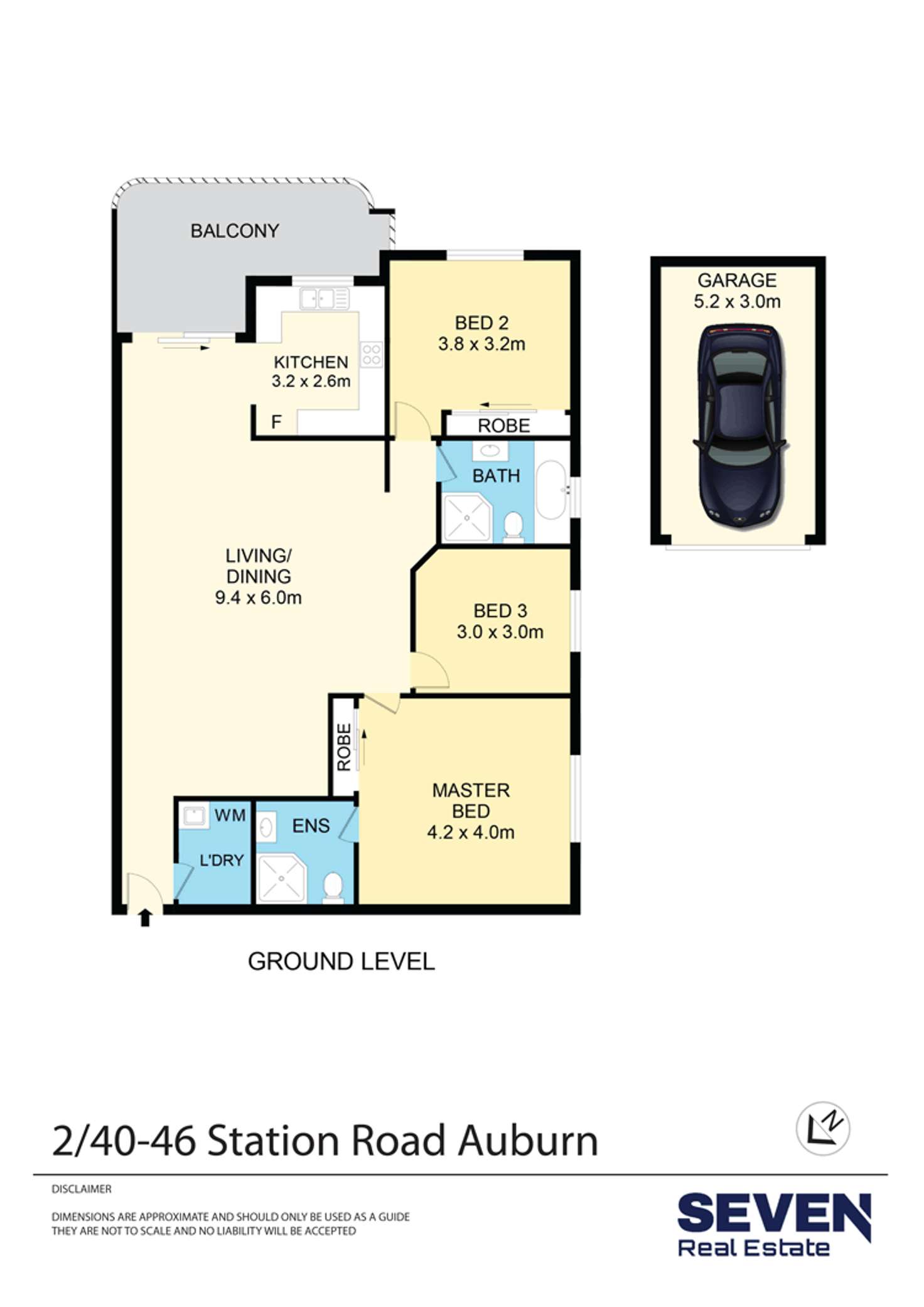 Floorplan of Homely apartment listing, 2/40-46 Station Road, Auburn NSW 2144