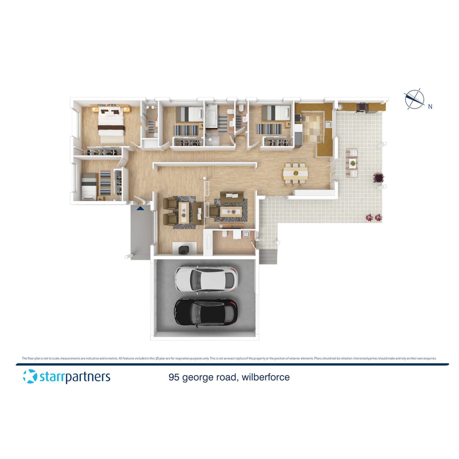 Floorplan of Homely house listing, 95 George Road, Wilberforce NSW 2756