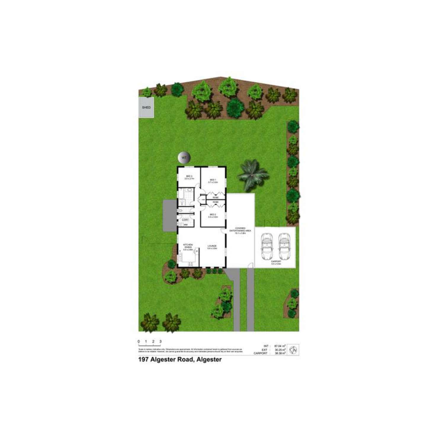 Floorplan of Homely house listing, 197 Algester Road, Algester QLD 4115