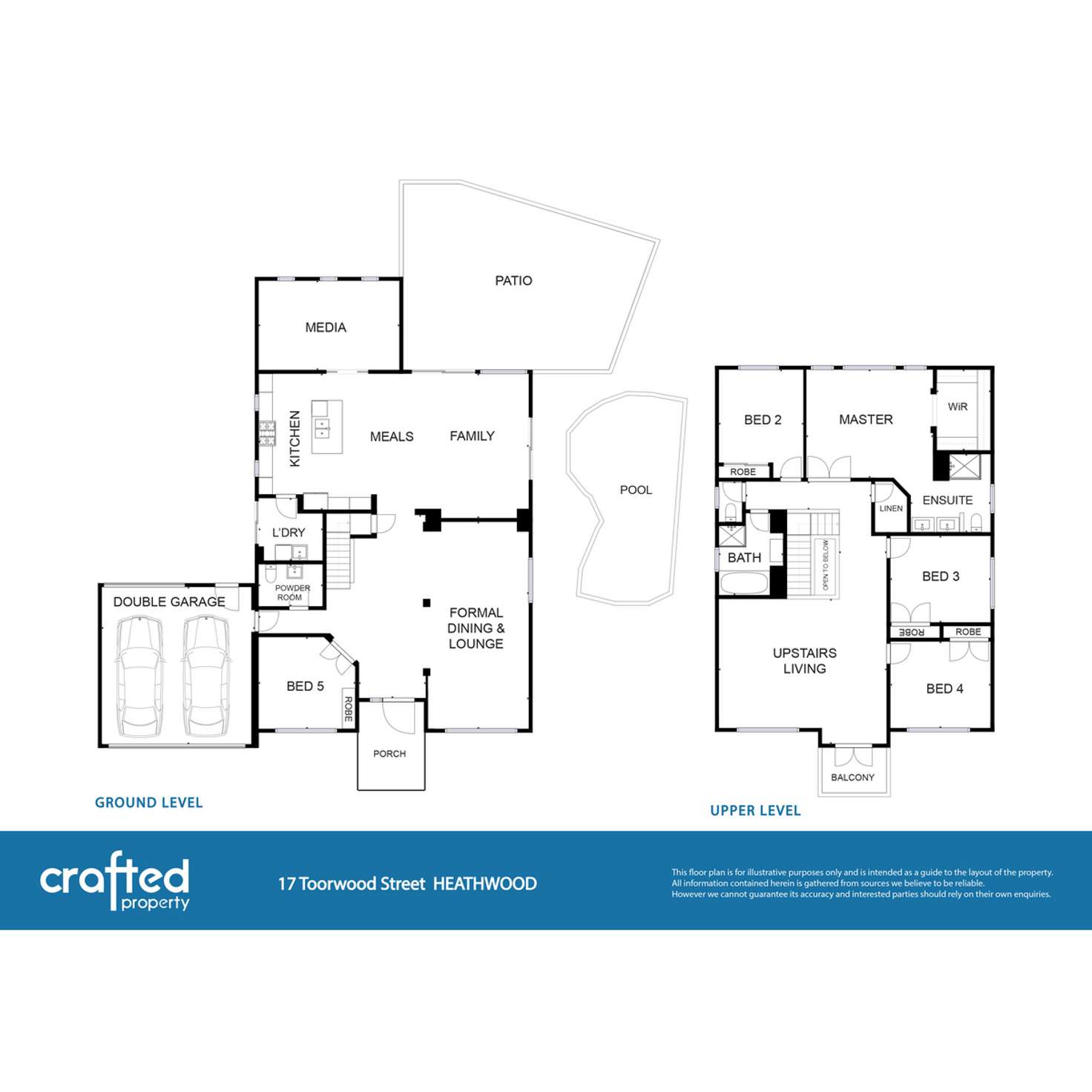 Floorplan of Homely house listing, 17 Toorwood Street, Heathwood QLD 4110