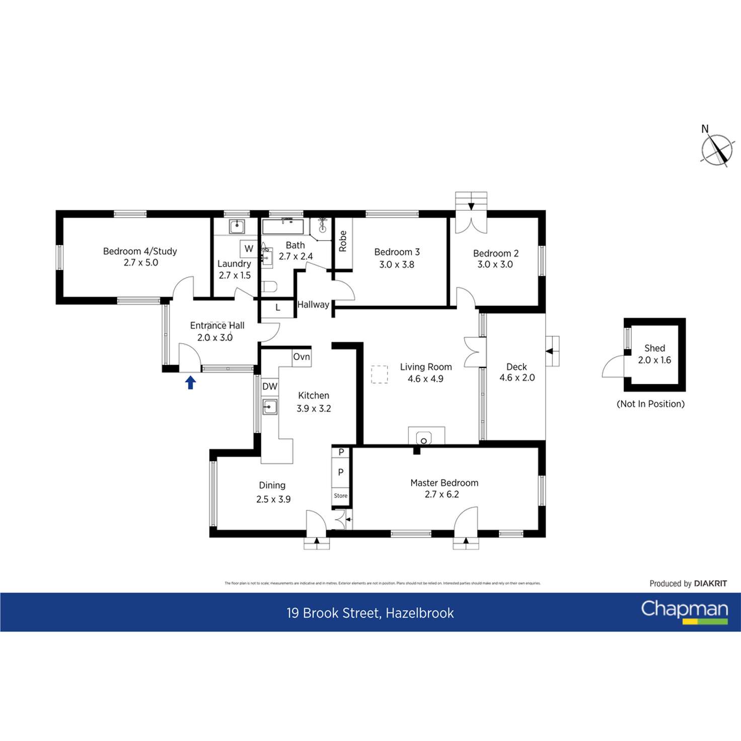 Floorplan of Homely house listing, 19 Brook Street, Hazelbrook NSW 2779
