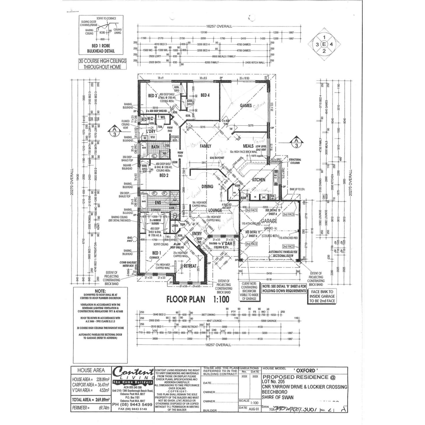 Floorplan of Homely house listing, 10 Yarrow Drive, Bennett Springs WA 6063