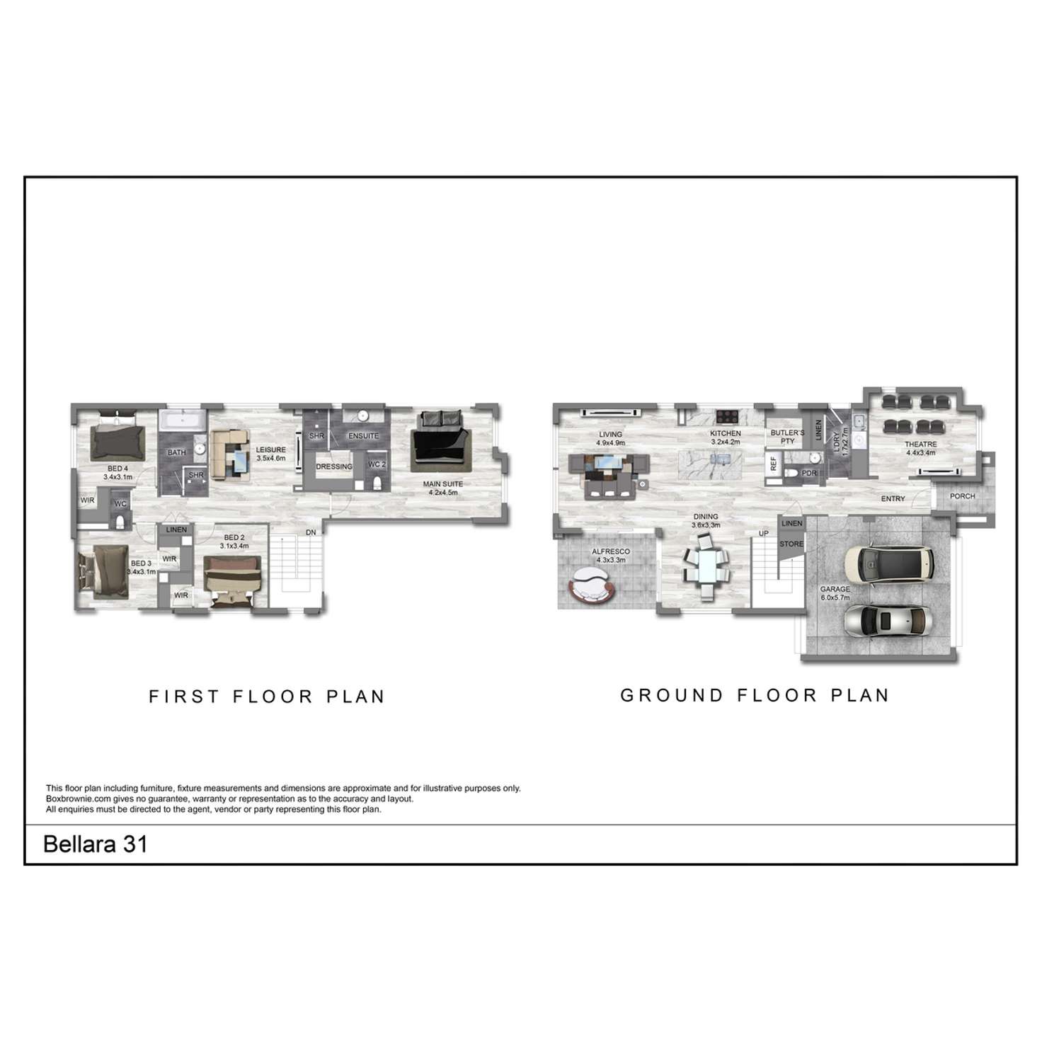 Floorplan of Homely house listing, 2 Shoreside Close, Birkdale QLD 4159